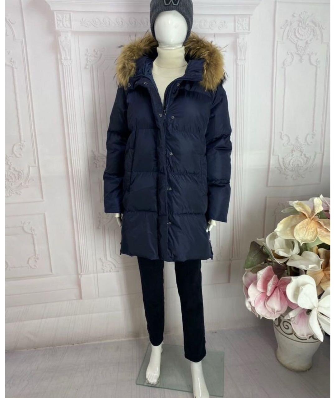 WEEKEND MAX MARA Темно-синий пуховик, фото 8