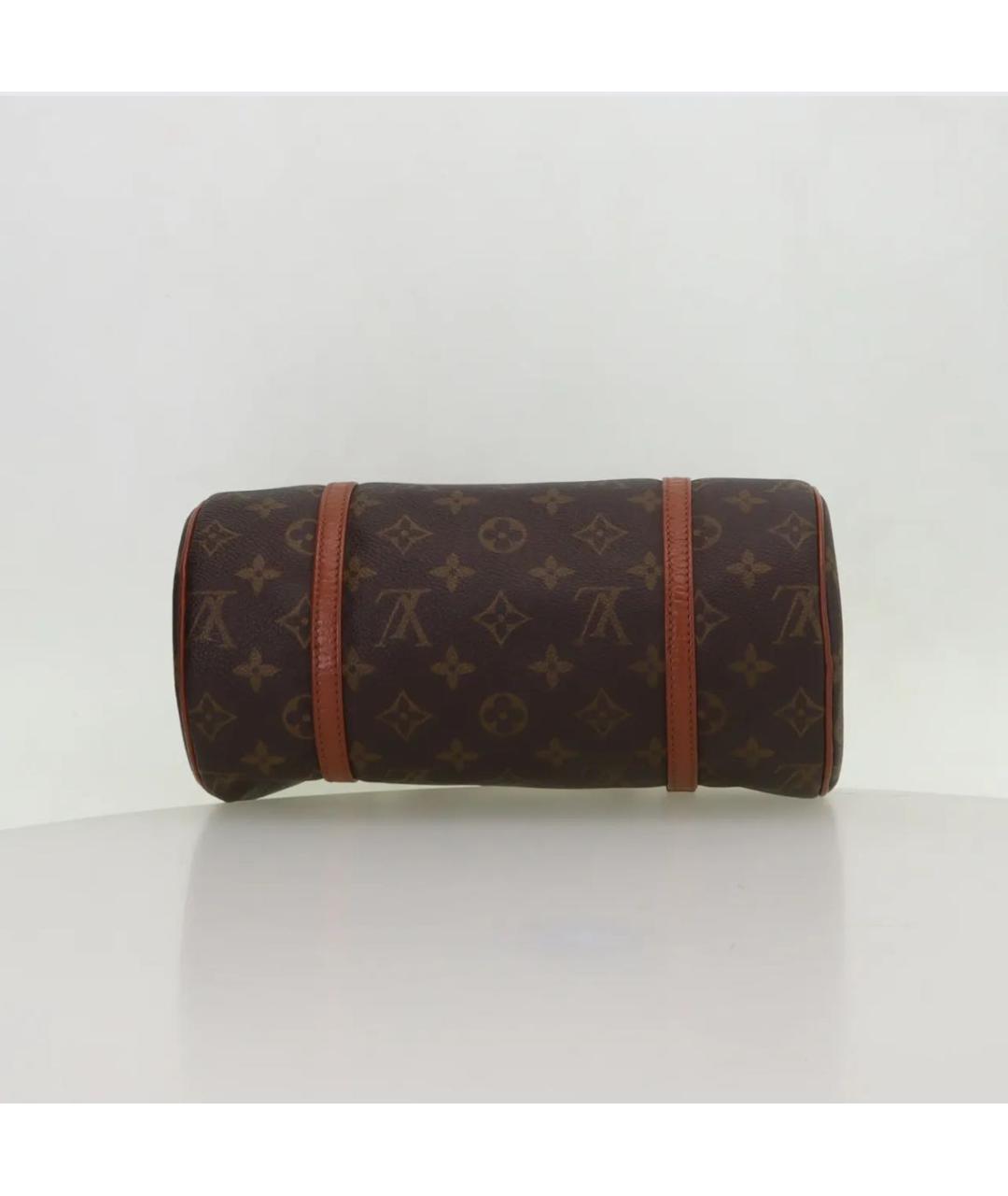 LOUIS VUITTON Коричневая сумка с короткими ручками, фото 2