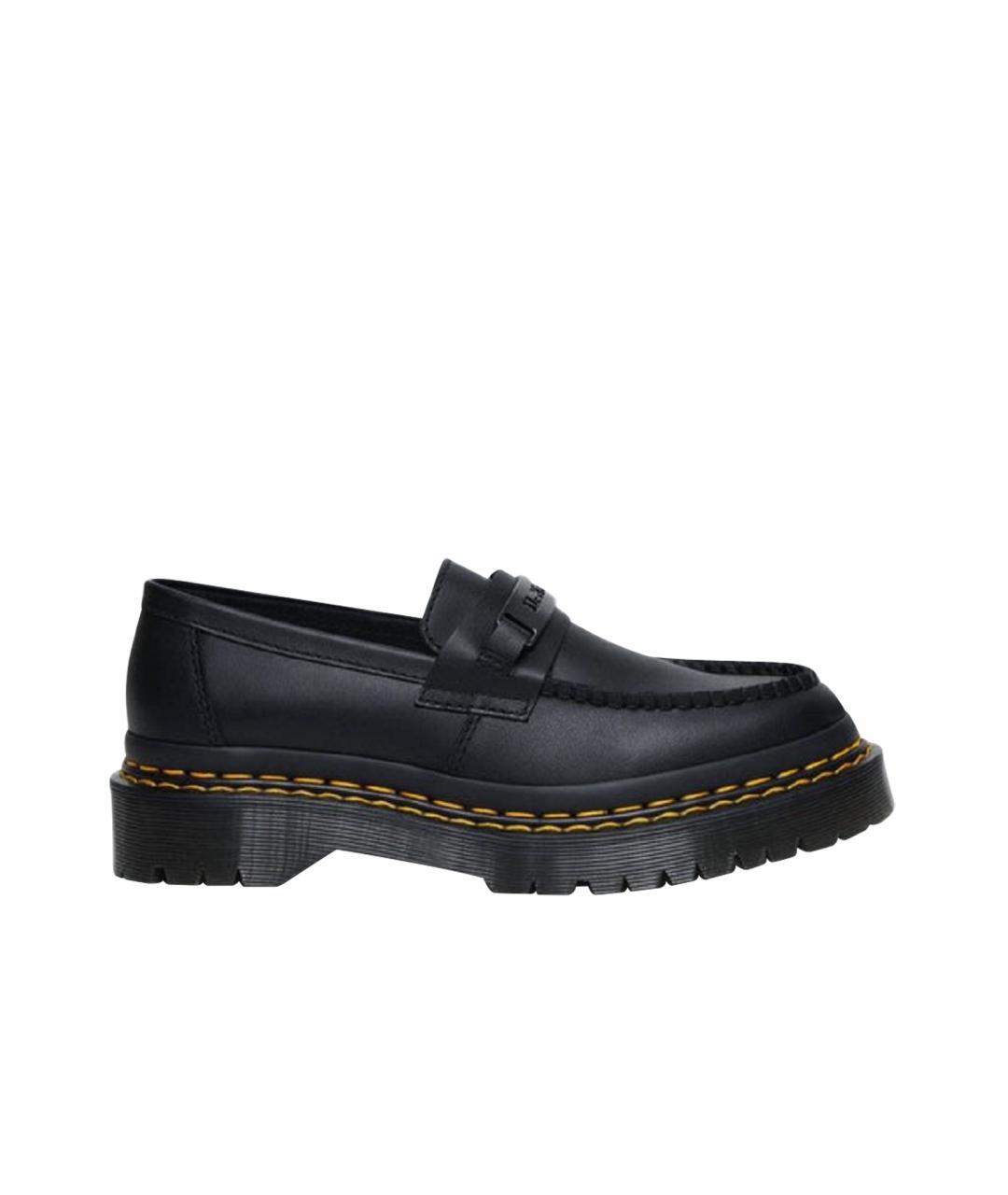 DR. MARTENS Черные лоферы, фото 1