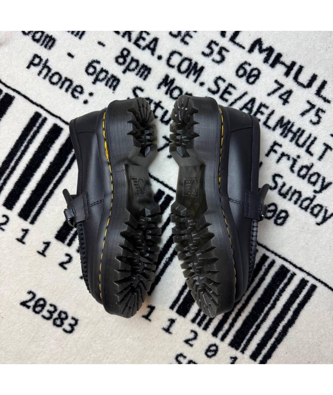 DR. MARTENS Черные лоферы, фото 3