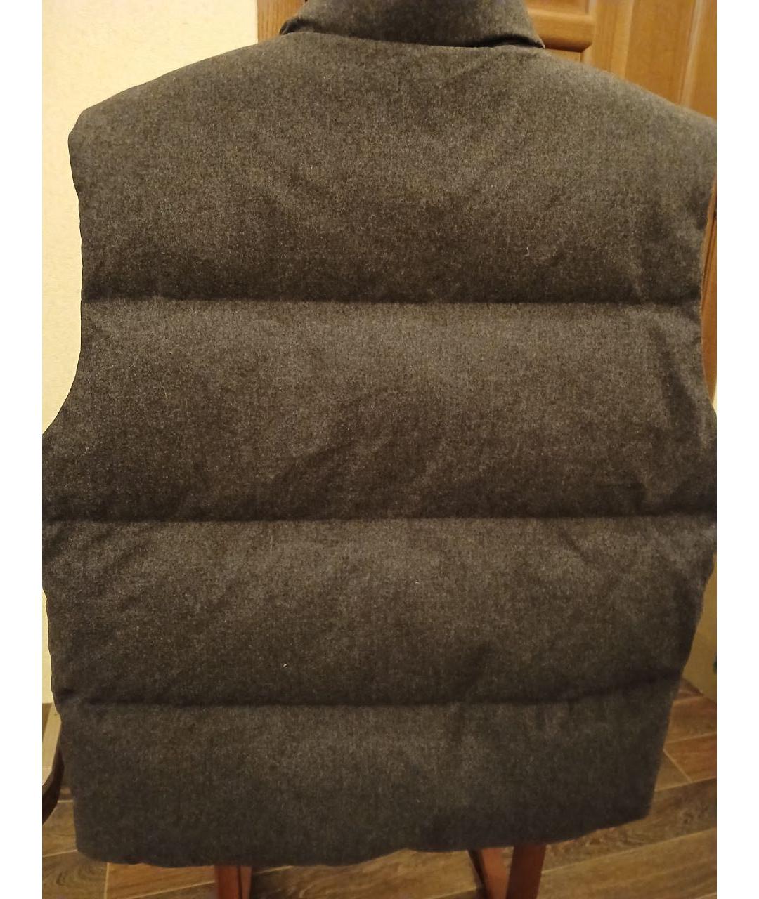 12 STOREEZ Серый шерстяной жилет, фото 3