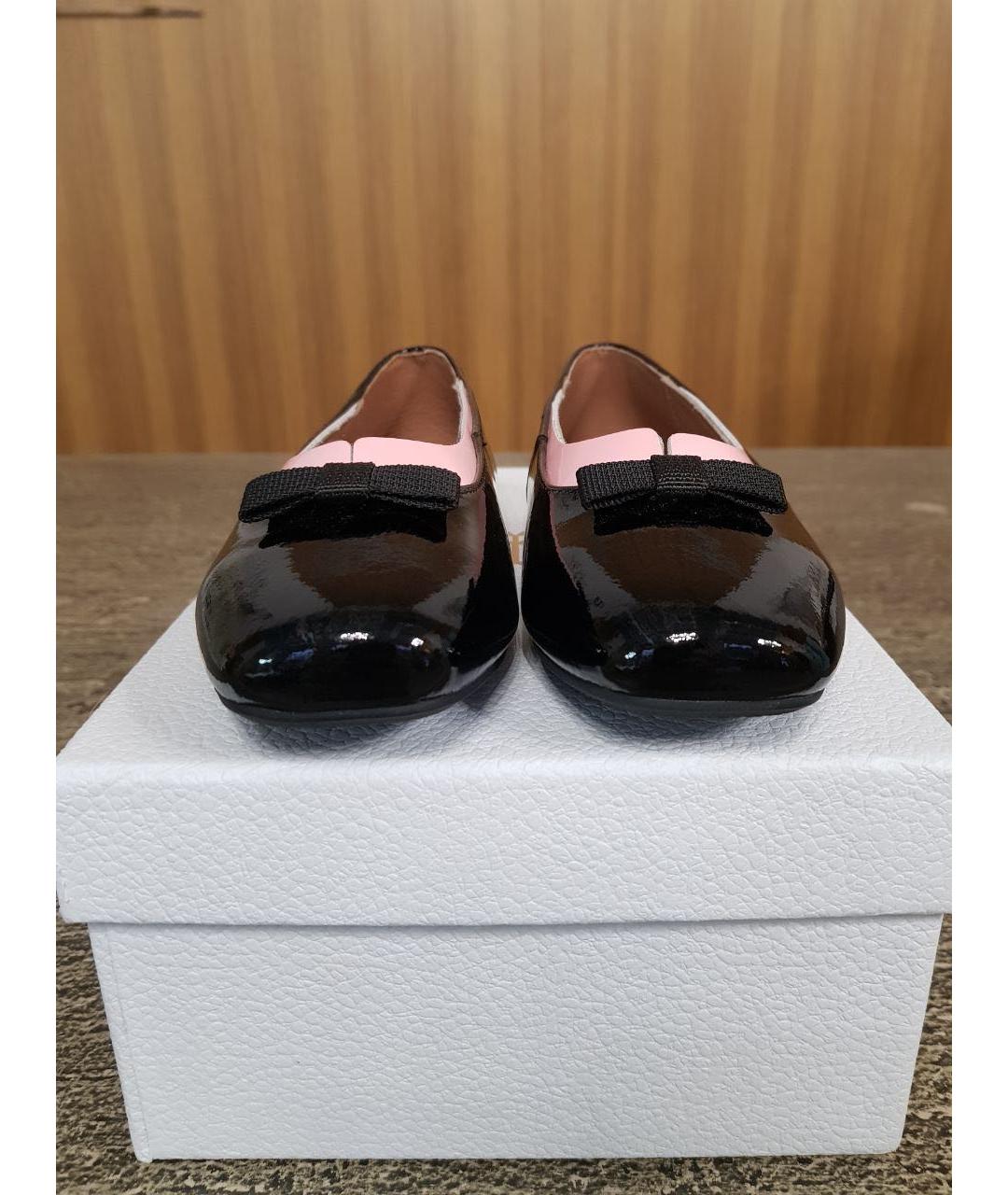 Age Of Innocence Черные туфли из лакированной кожи, фото 6