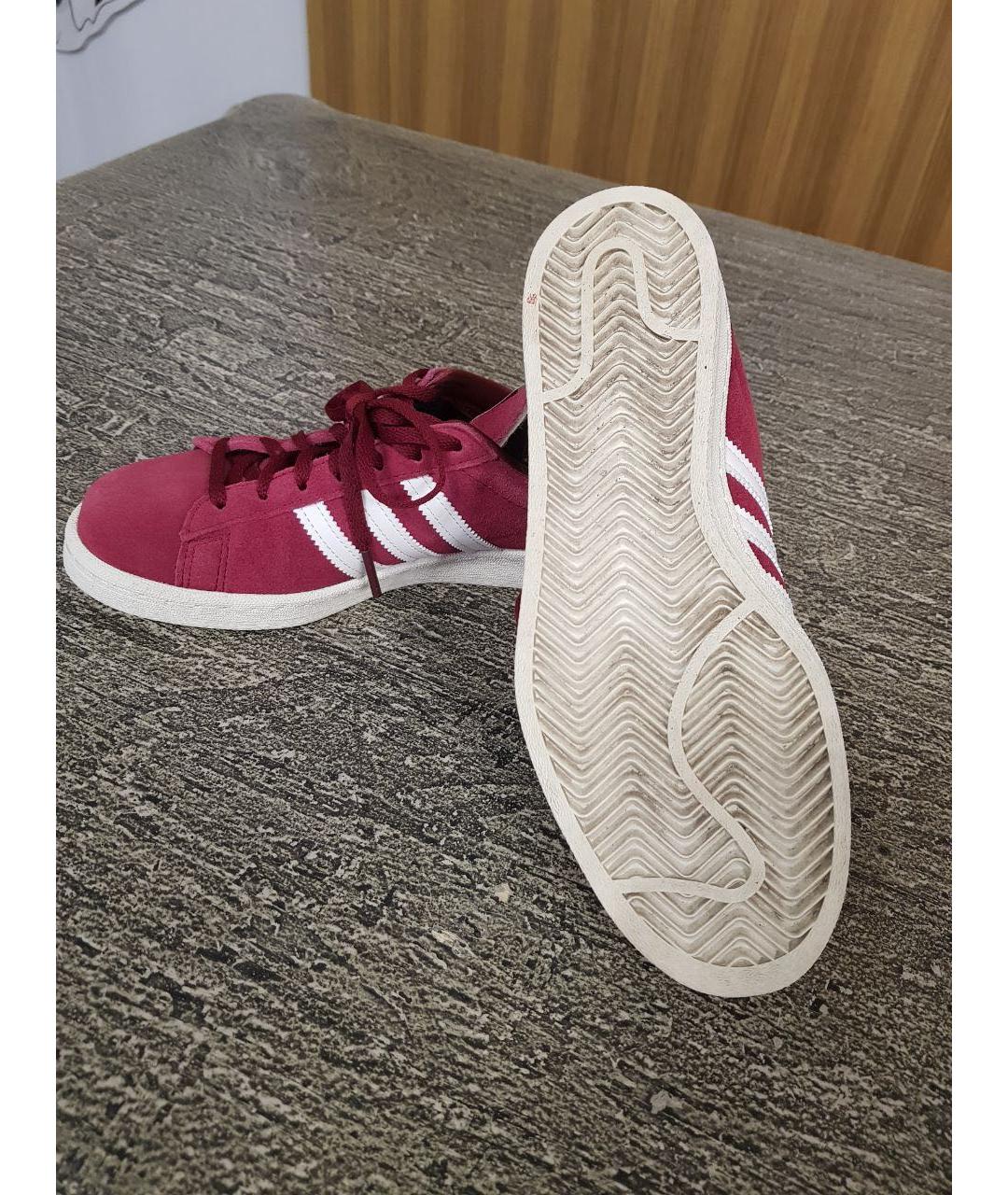 ADIDAS Розовые замшевые кеды, фото 8