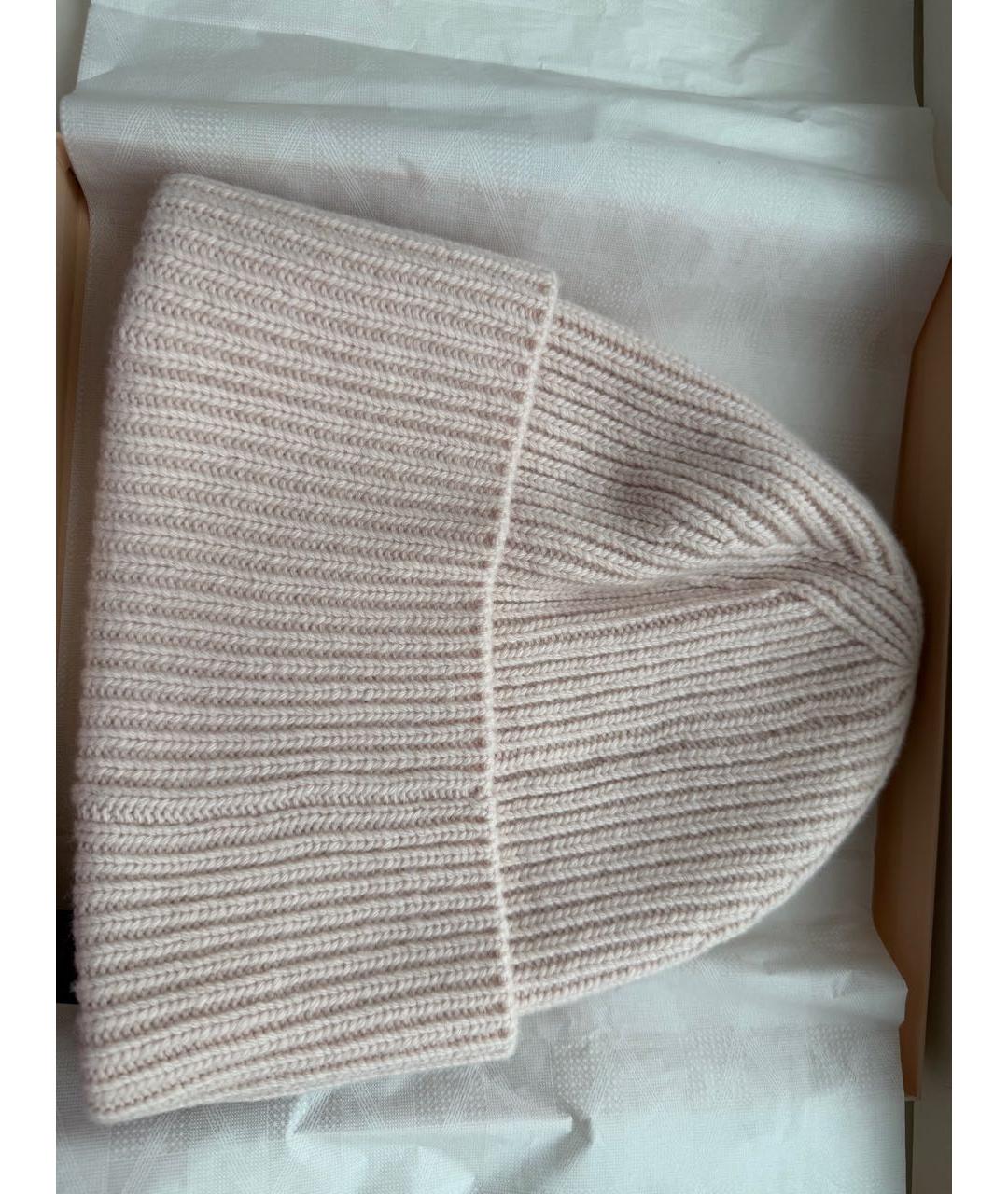 LOUIS VUITTON Розовая шерстяная шапка, фото 2