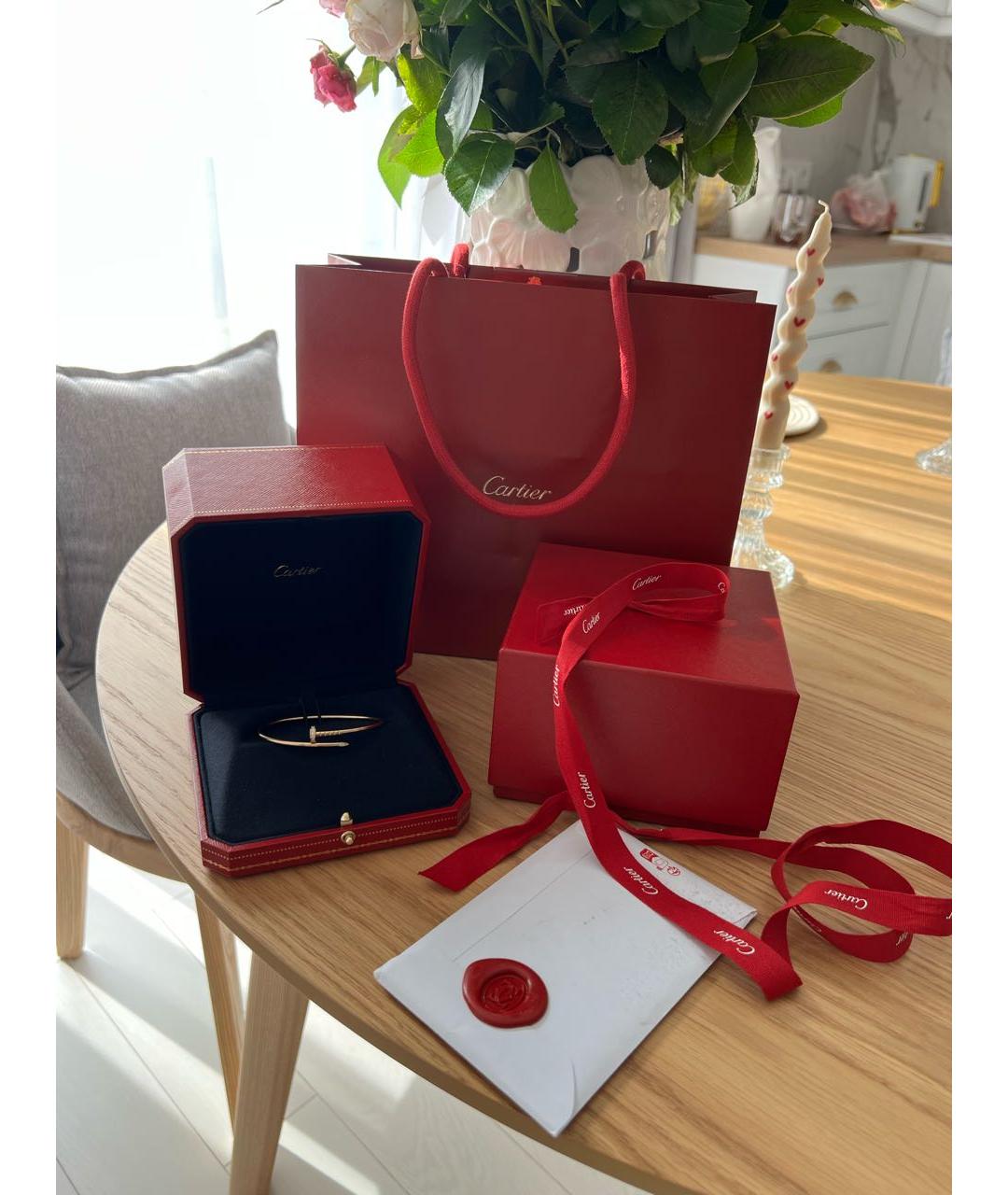 CARTIER Золотой браслет из желтого золота, фото 9