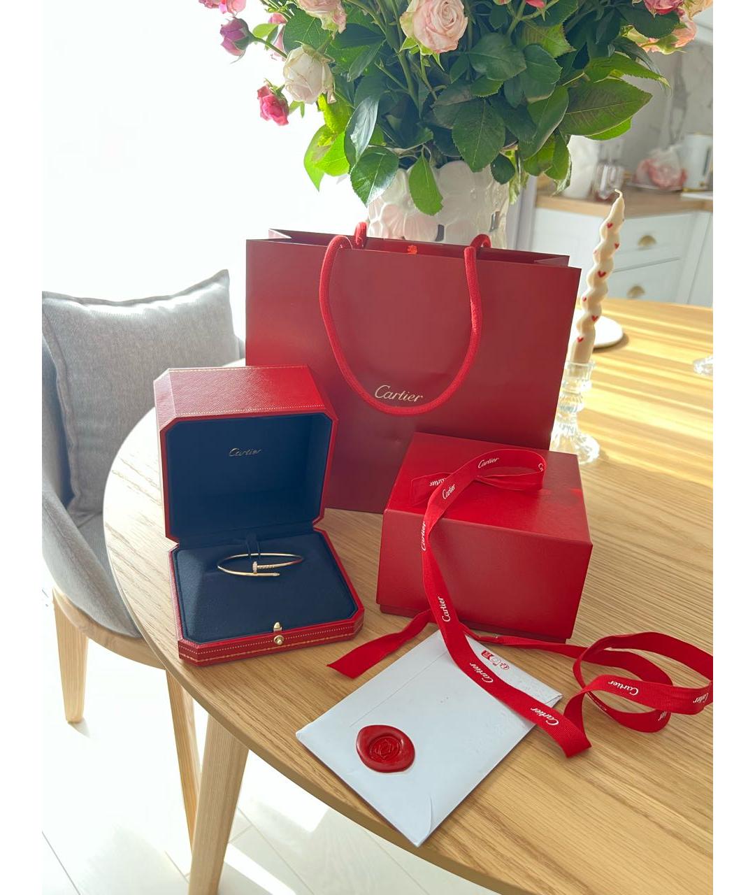 CARTIER Золотой браслет из желтого золота, фото 8