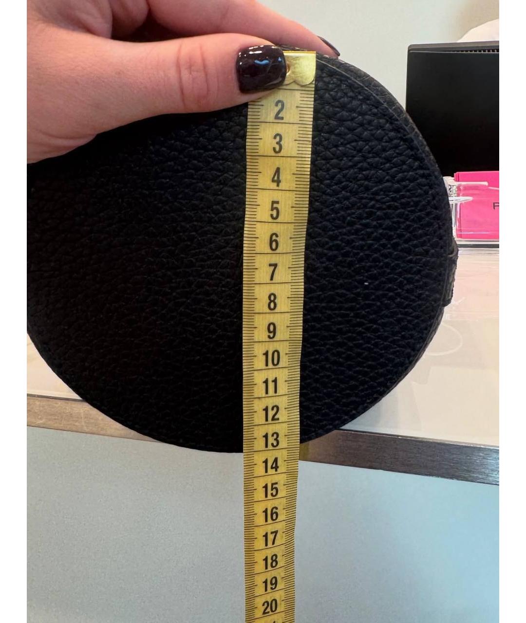 PINKO Черная кожаная сумка через плечо, фото 6