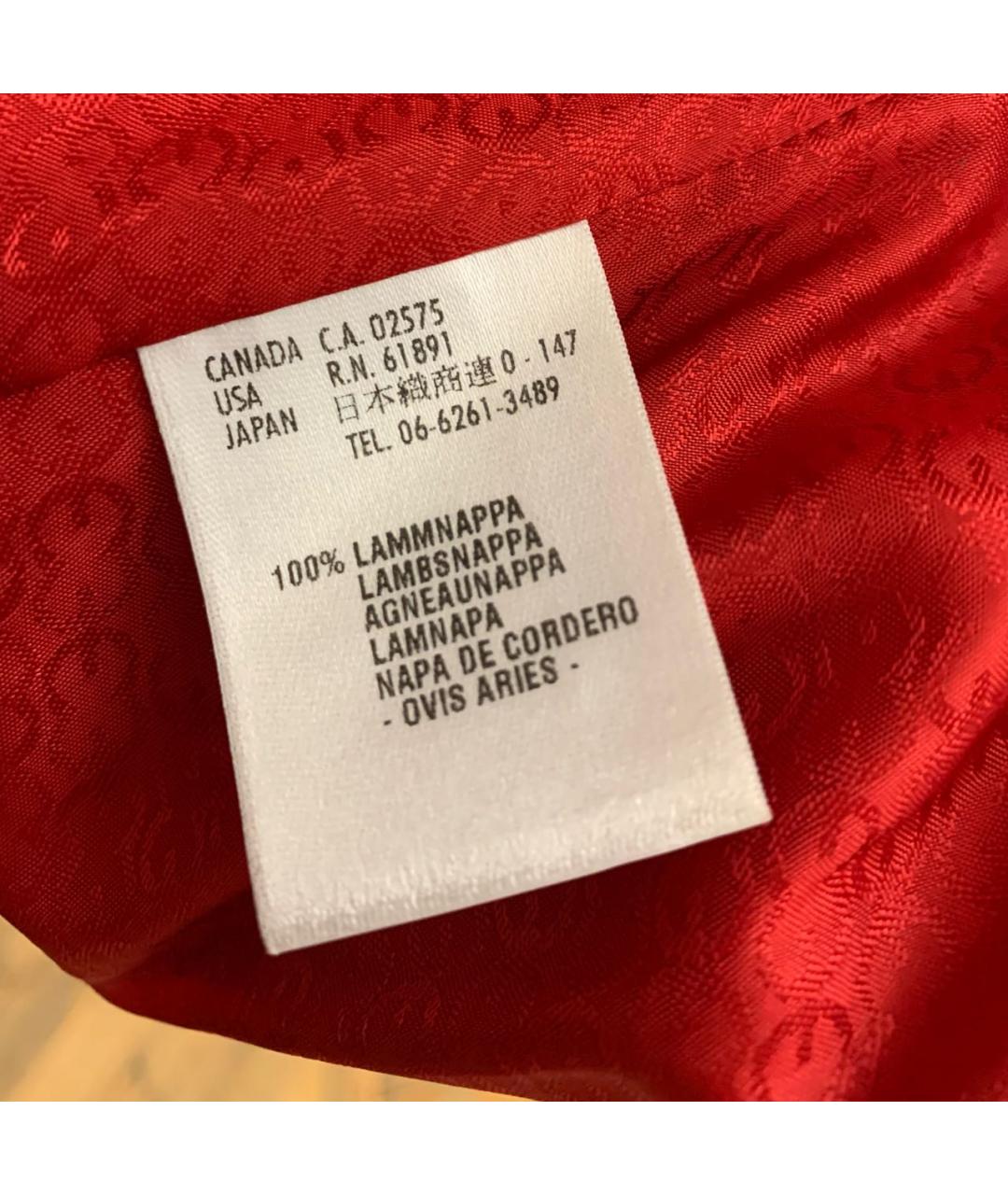 ESCADA Красная кожаная куртка, фото 5