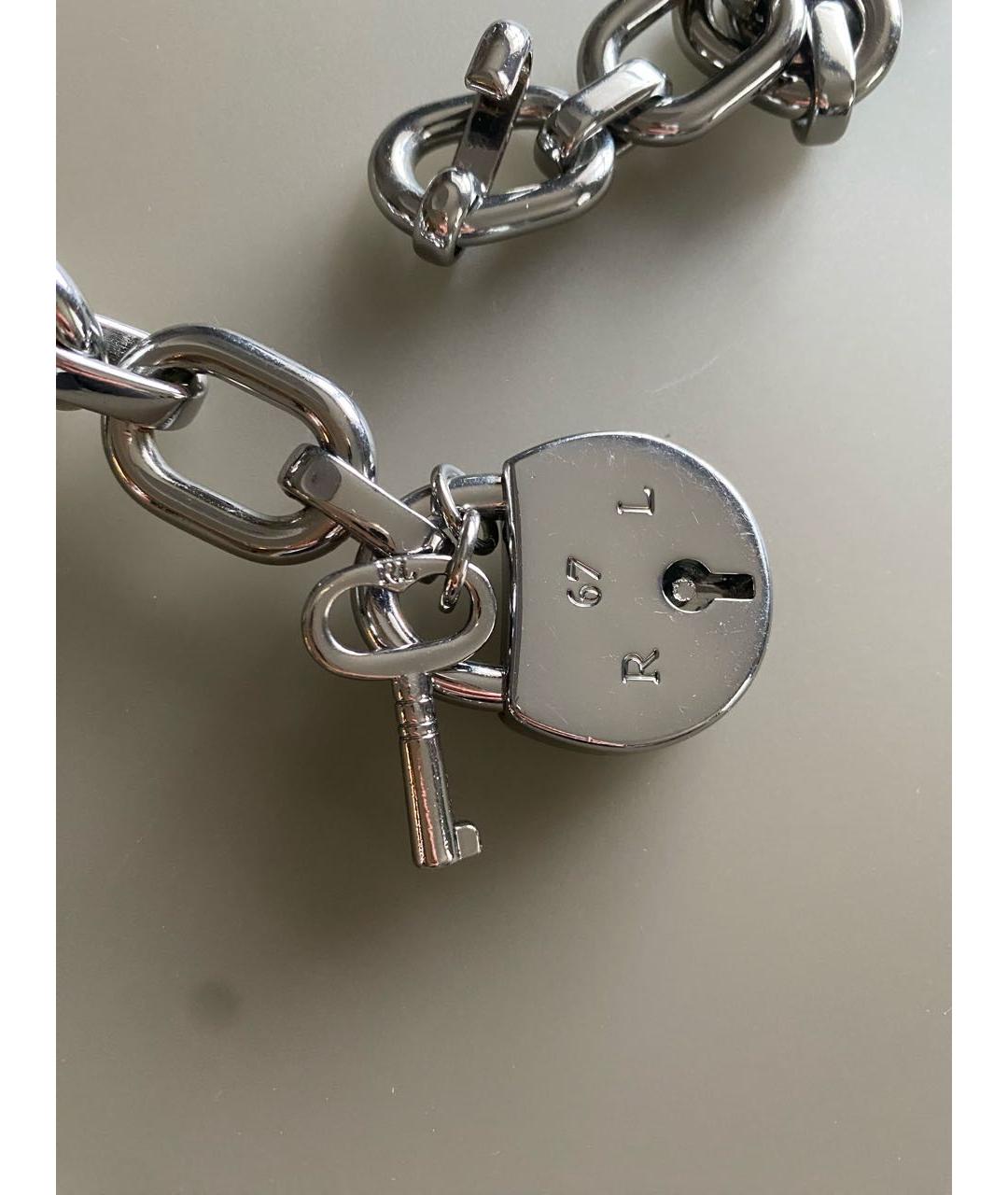 RALPH LAUREN Серебрянный ремень, фото 3