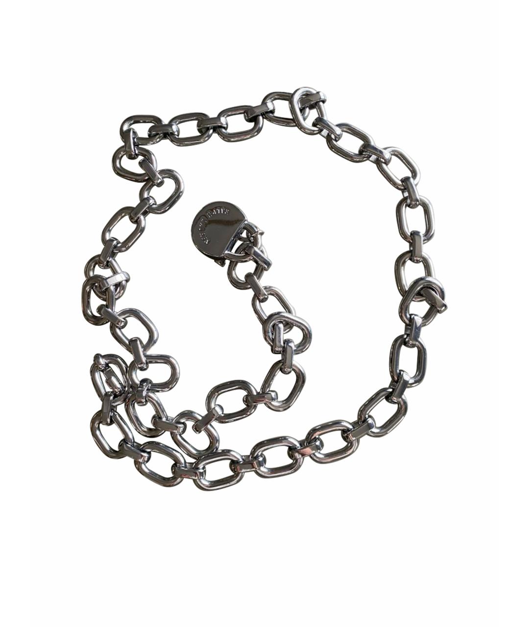 RALPH LAUREN Серебрянный ремень, фото 1