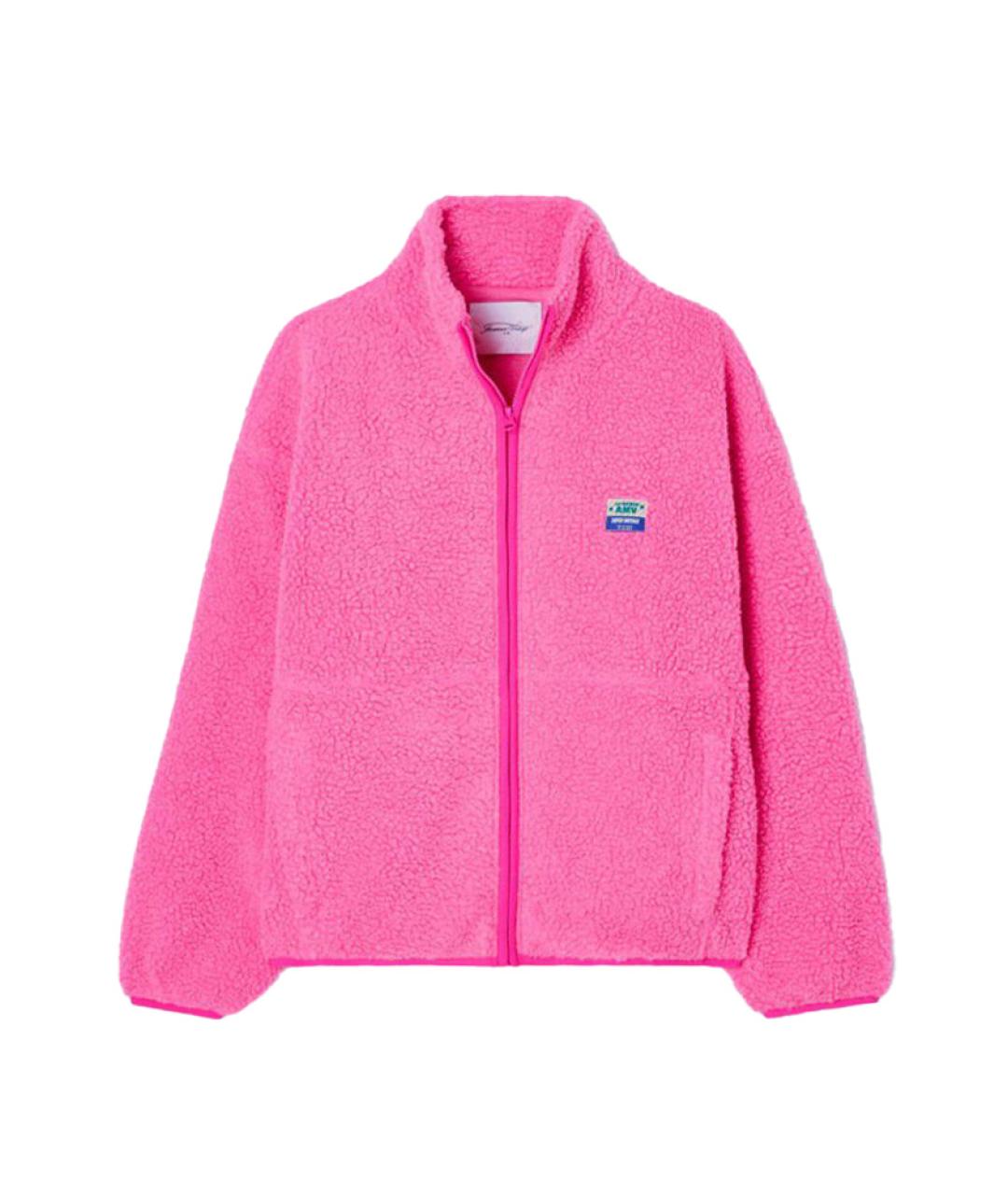 American vintage Розовая полиэстеровая куртка, фото 1