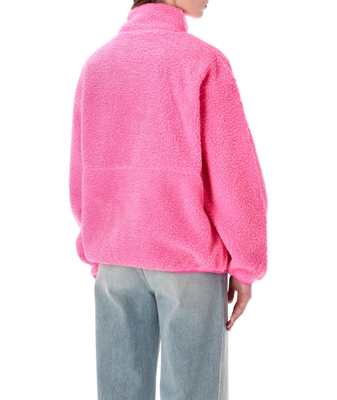 American vintage Розовая полиэстеровая куртка, фото 3