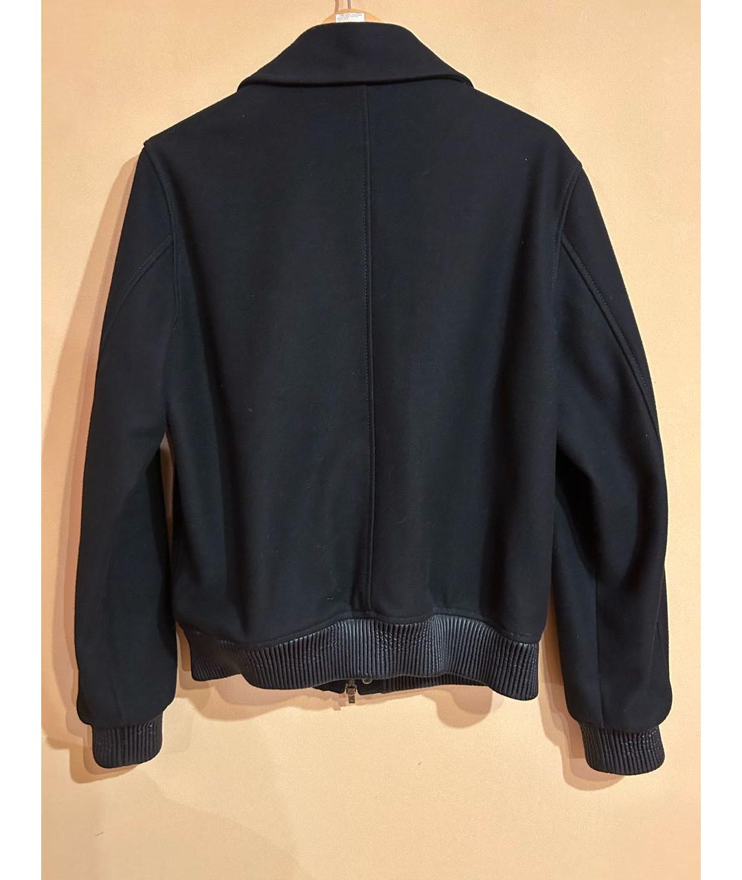 EMPORIO ARMANI Черная шерстяная куртка, фото 2