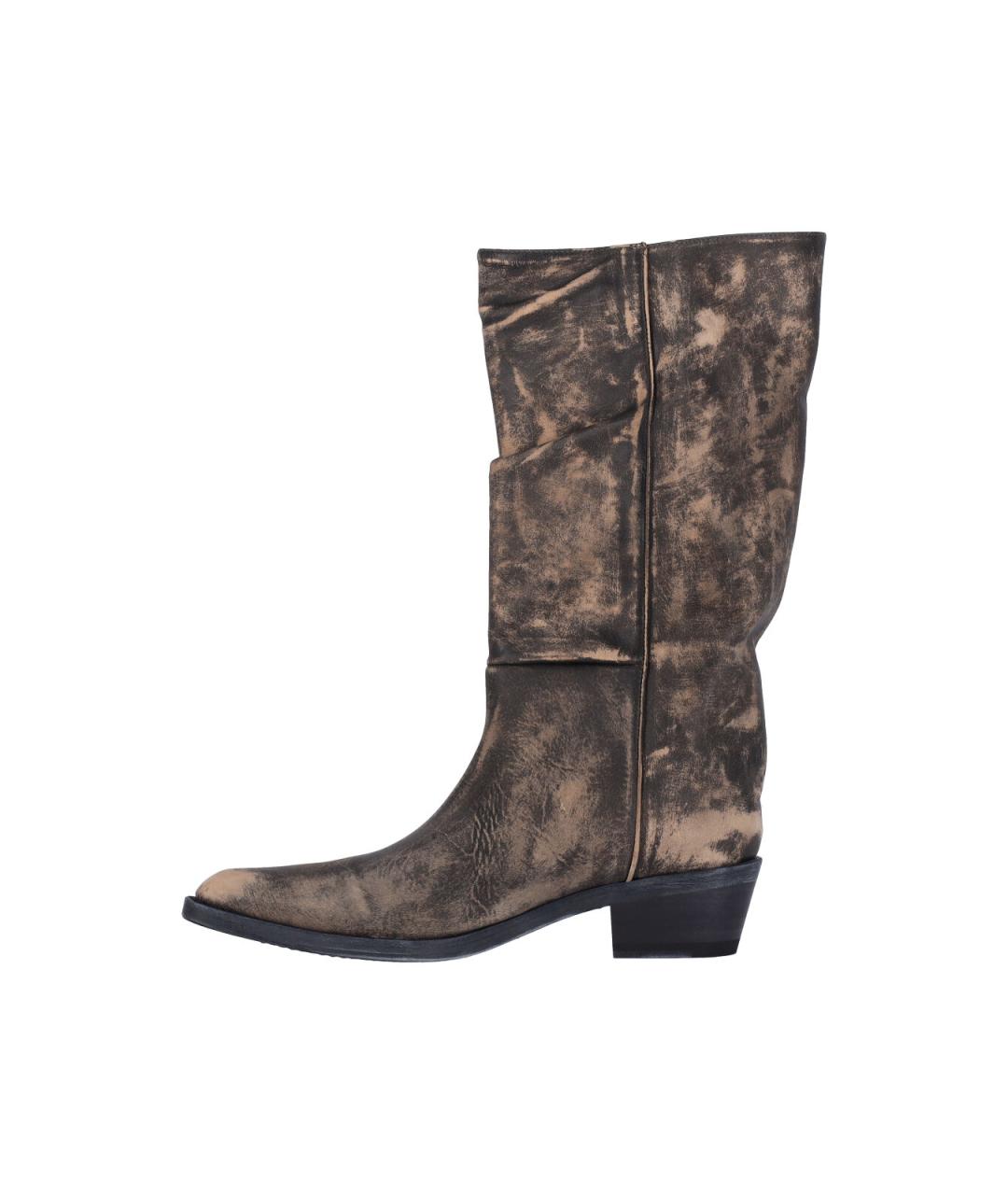 KHAITE Мульти кожаные сапоги, фото 4