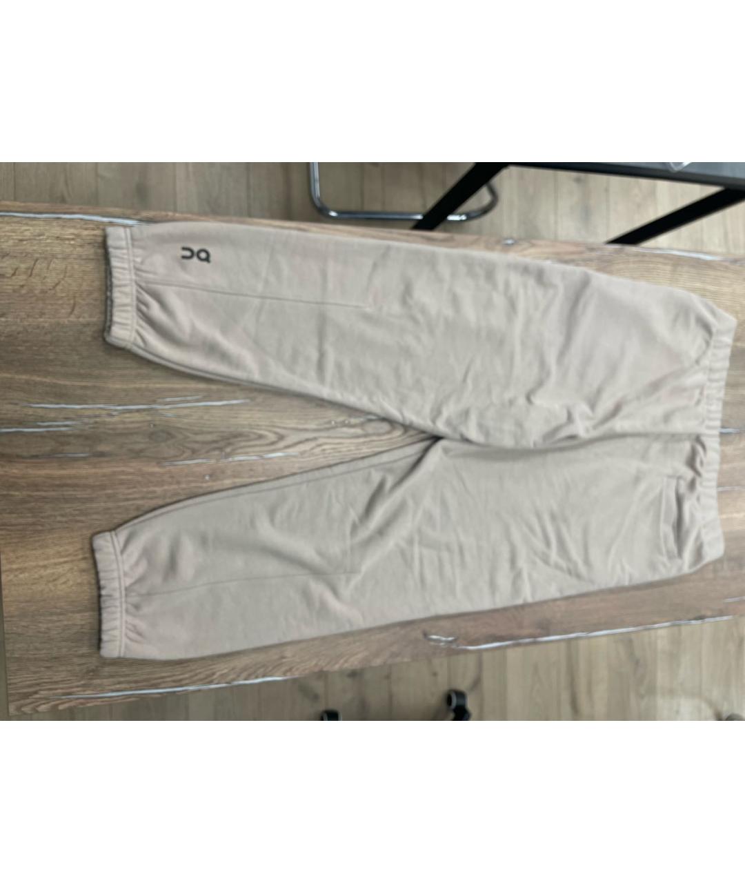 ON Коричневые хлопковые повседневные брюки, фото 2