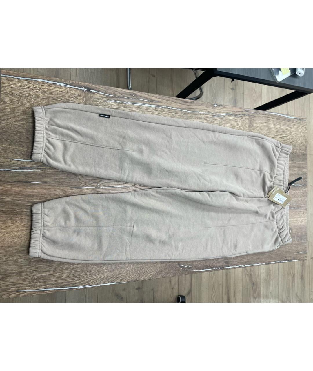 ON Коричневые хлопковые повседневные брюки, фото 5