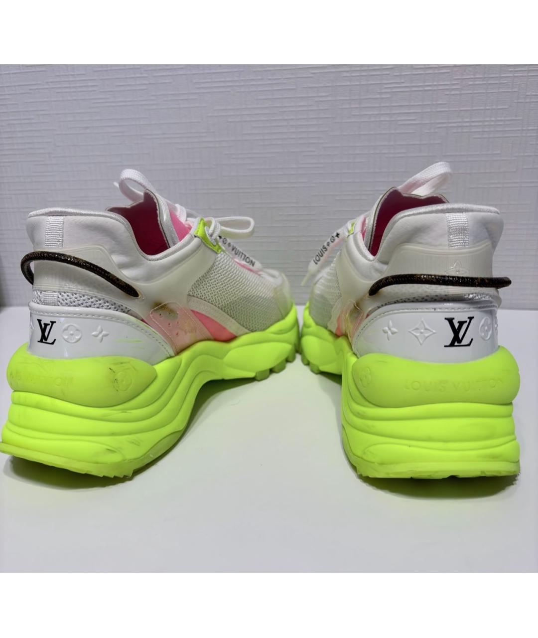 LOUIS VUITTON Белые кроссовки, фото 3