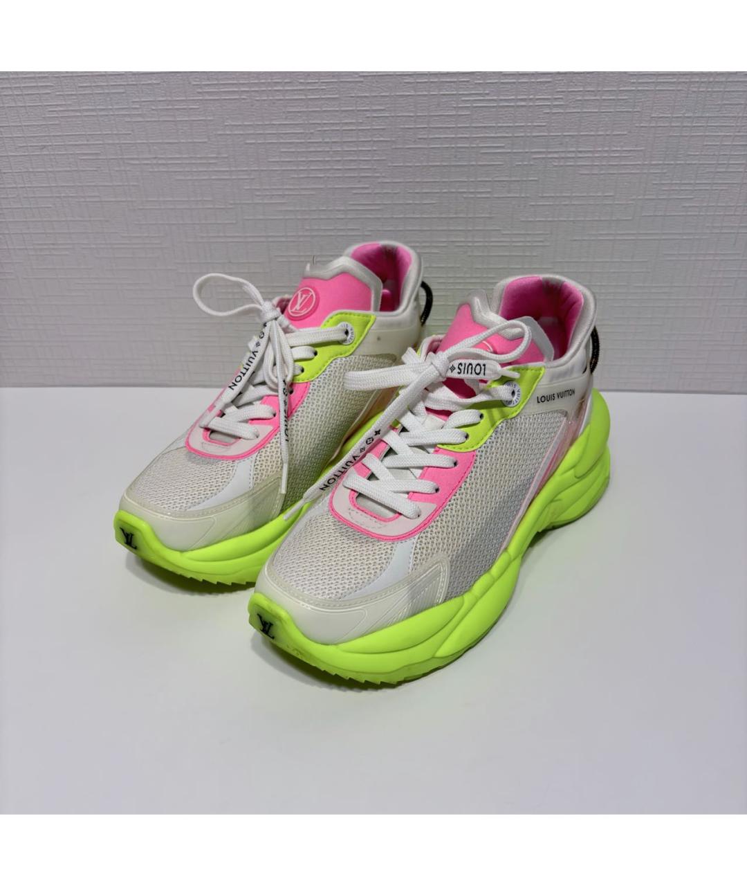LOUIS VUITTON Белые кроссовки, фото 2