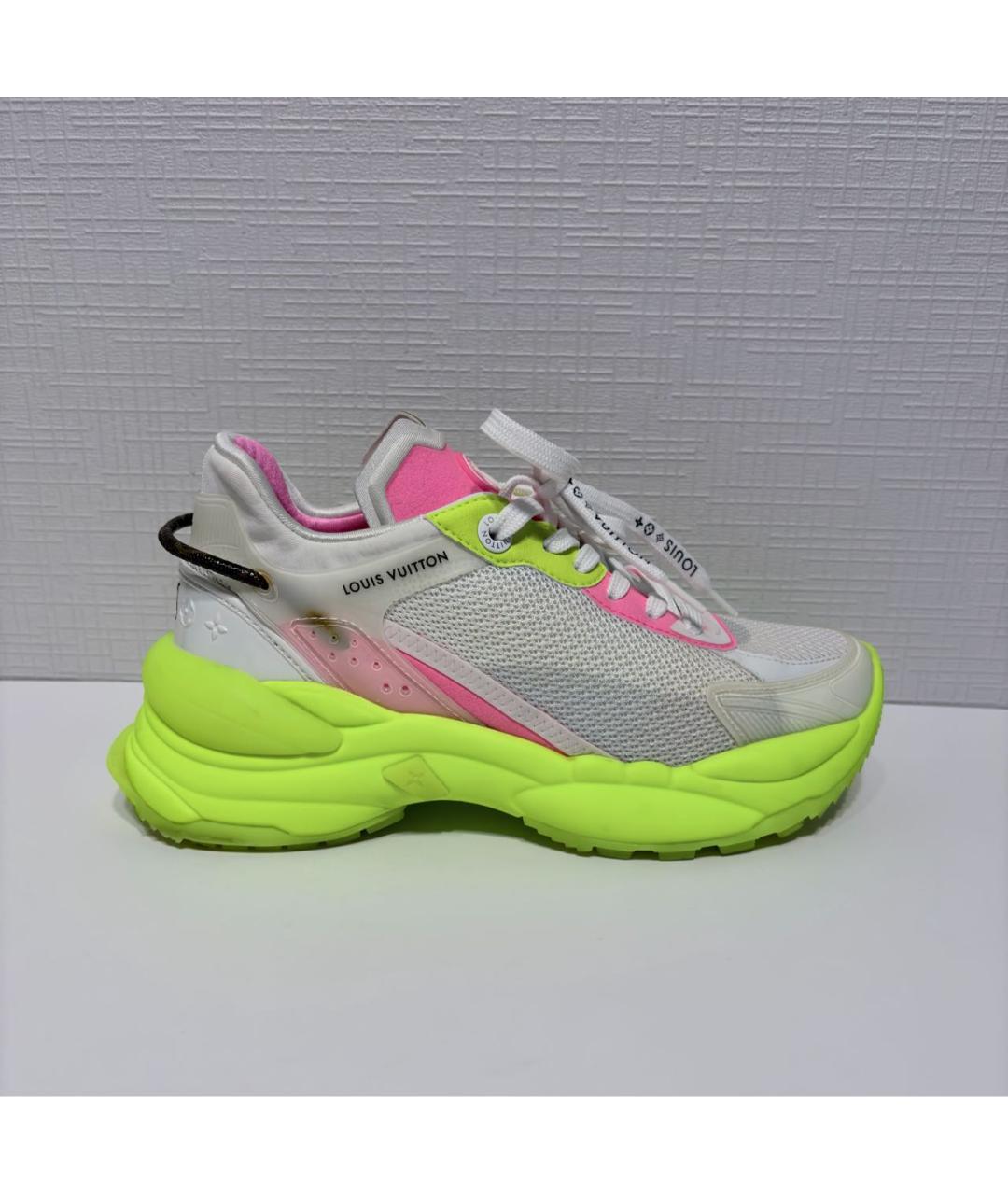 LOUIS VUITTON Белые кроссовки, фото 9