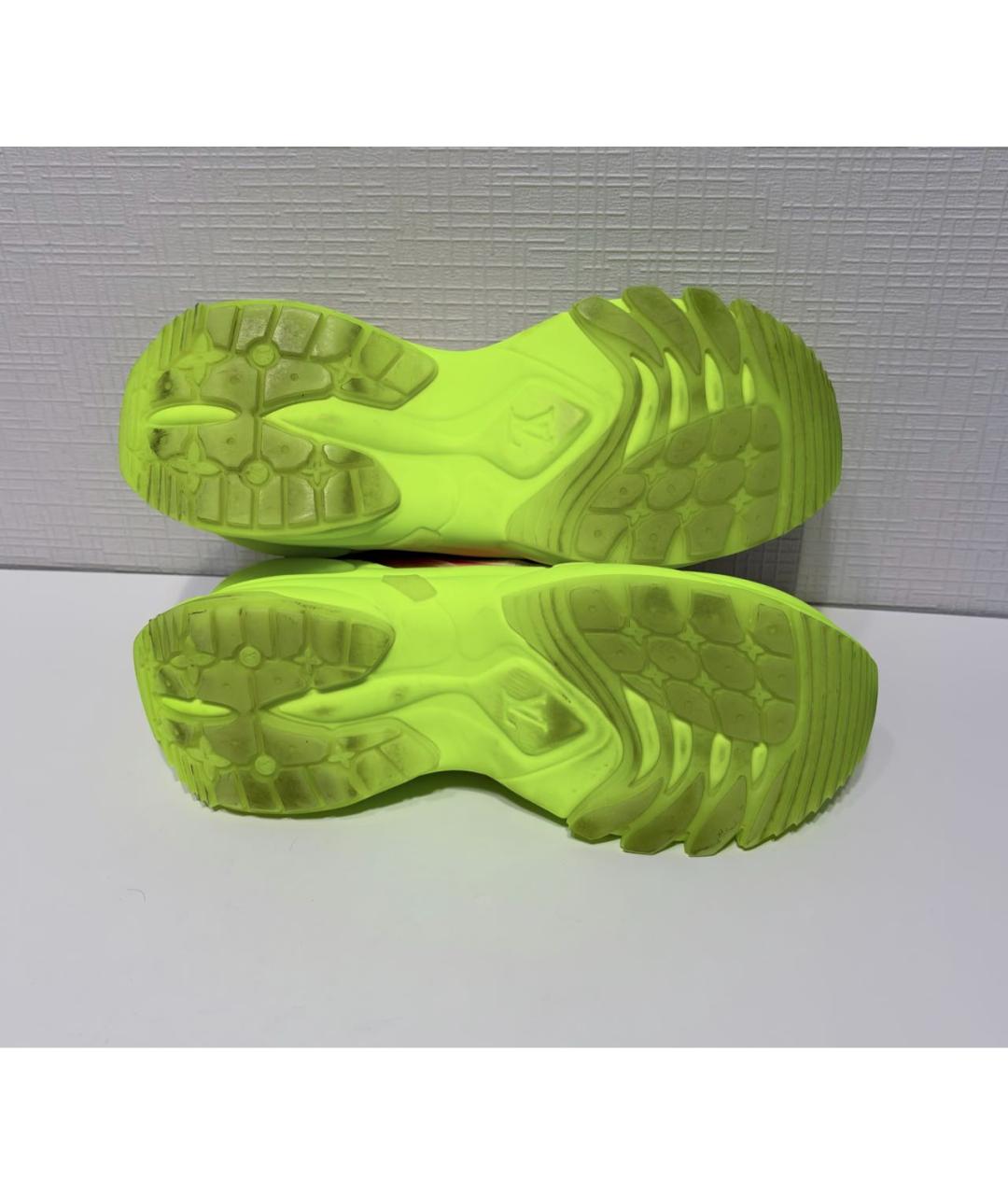 LOUIS VUITTON Белые кроссовки, фото 8