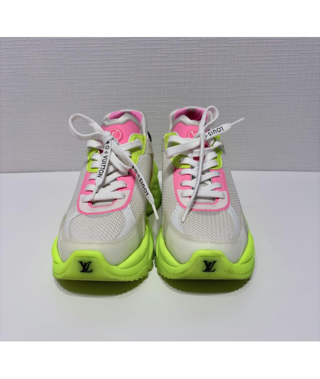 LOUIS VUITTON Белые кроссовки, фото 4