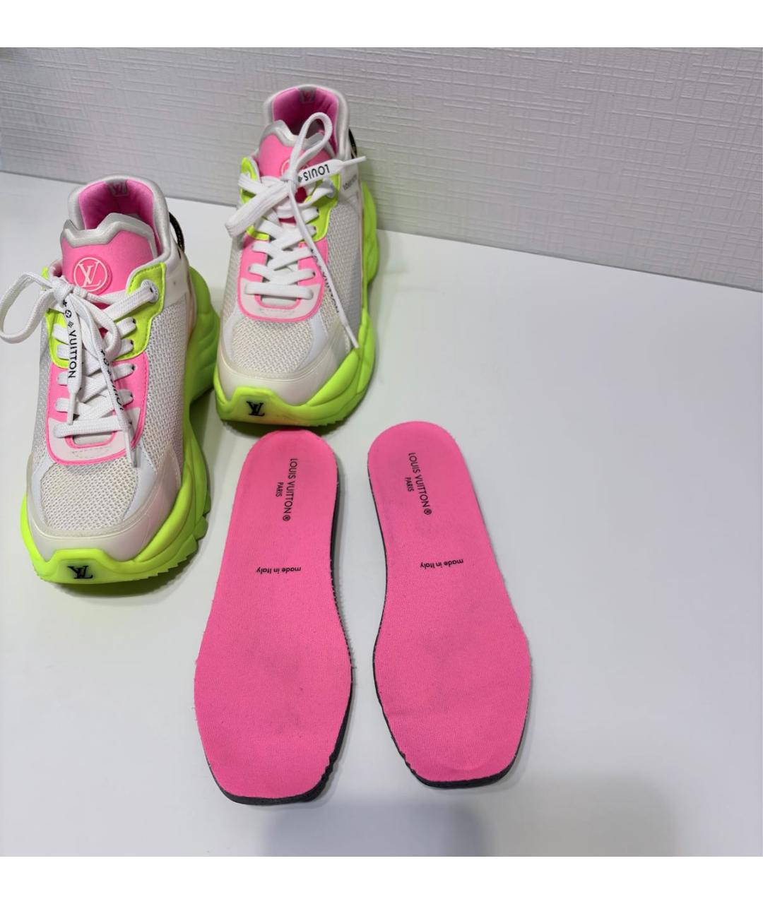 LOUIS VUITTON Белые кроссовки, фото 6