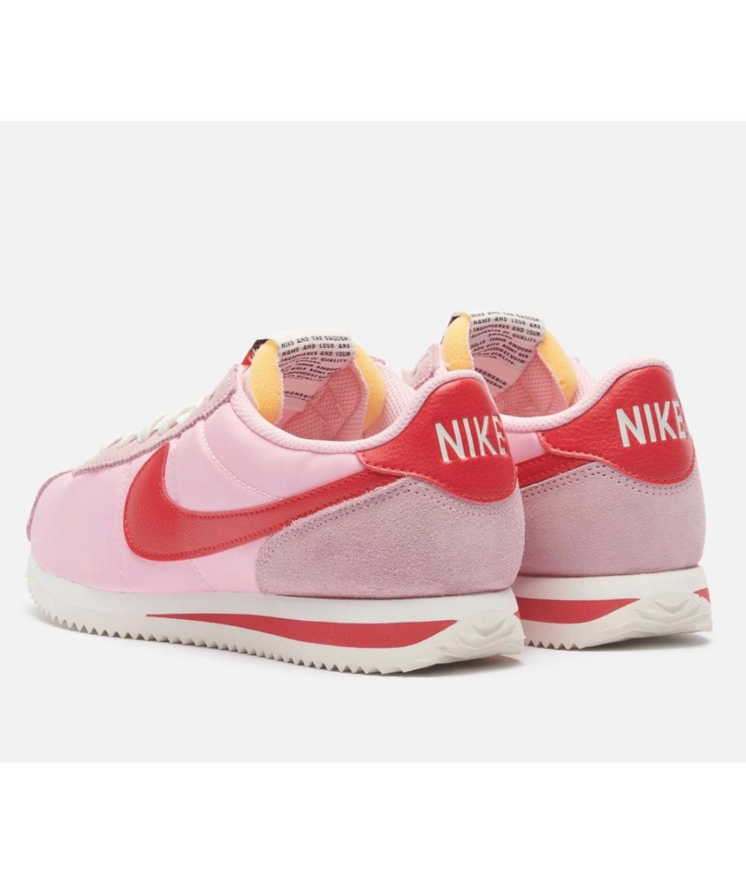 NIKE Розовые текстильные кроссовки, фото 4