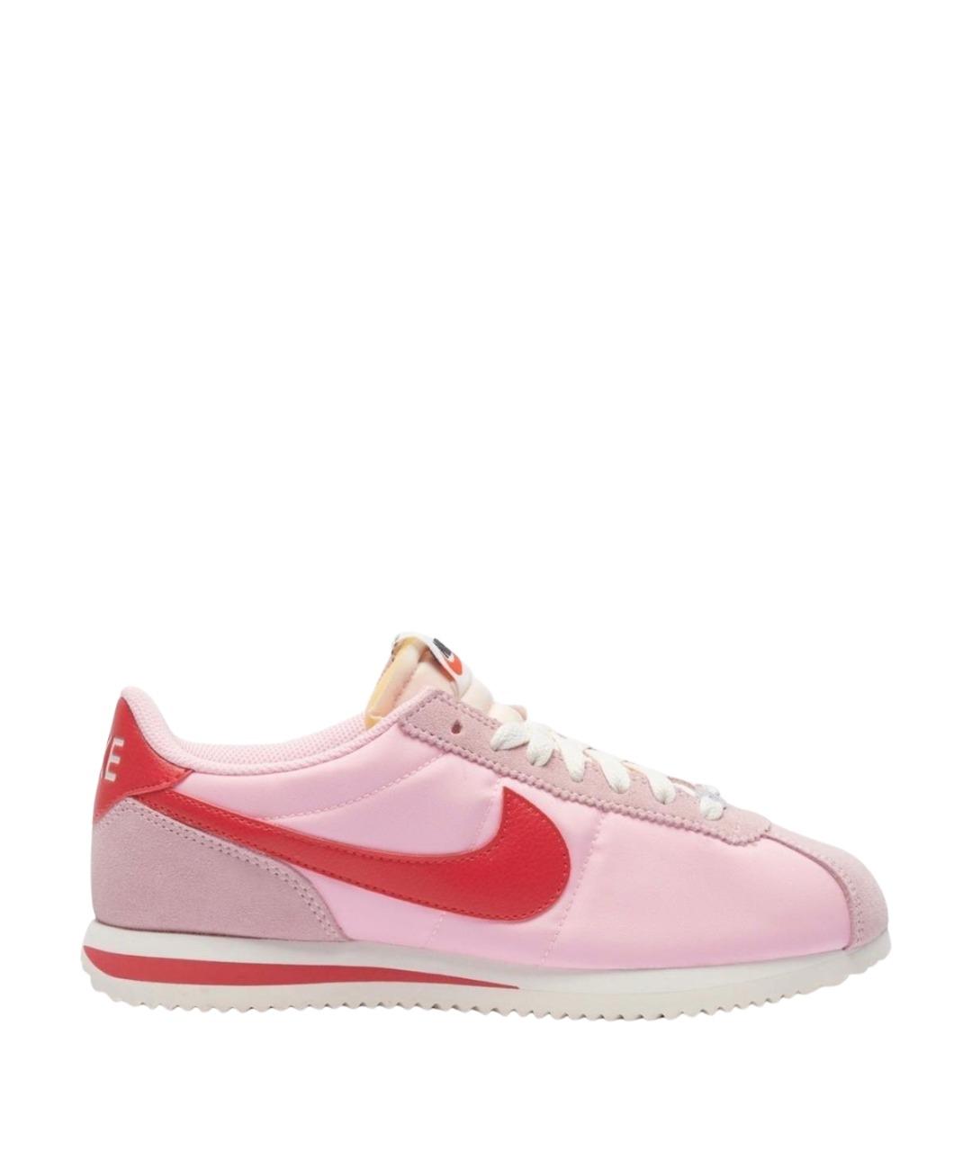 NIKE Розовые текстильные кроссовки, фото 1