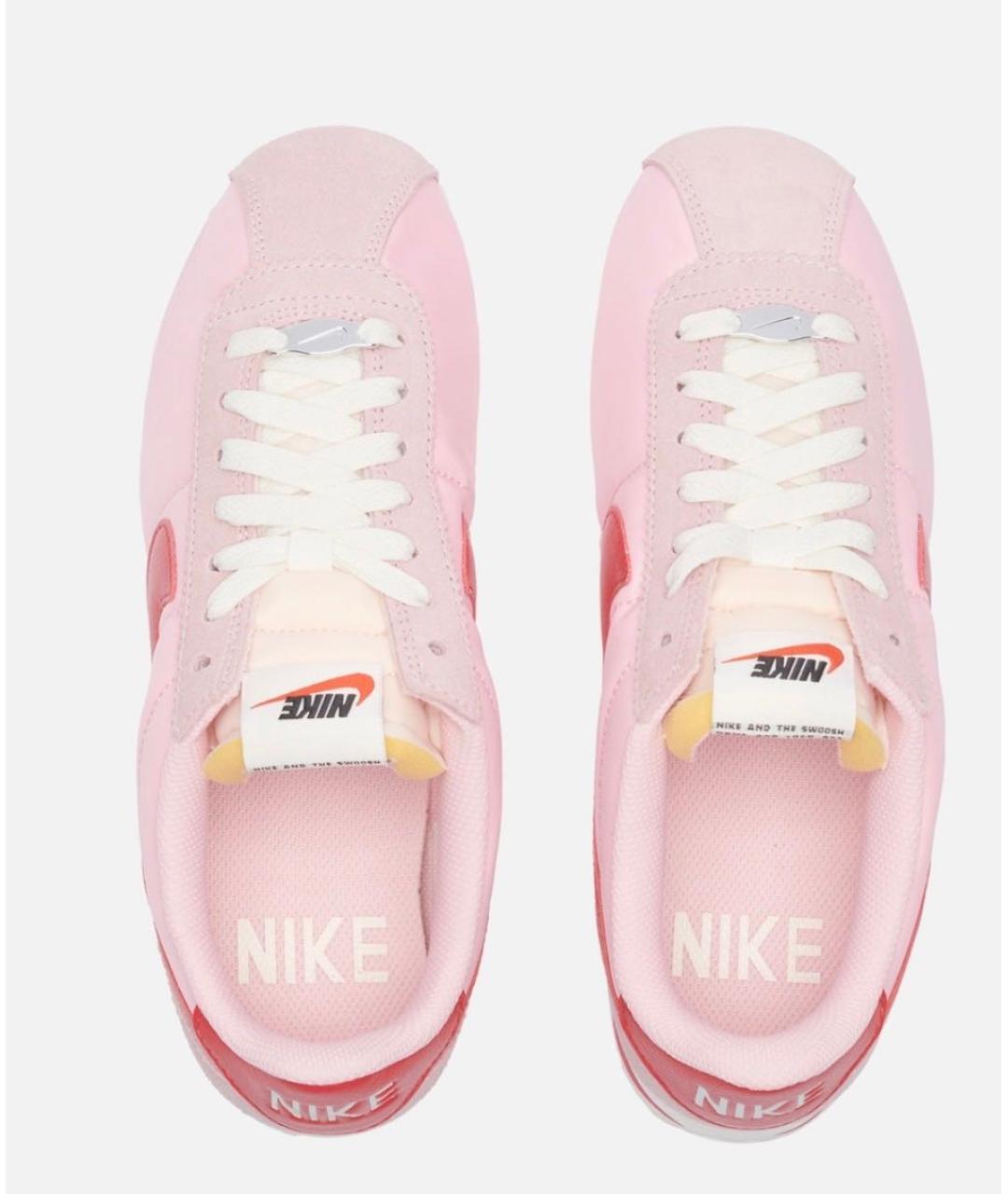 NIKE Розовые текстильные кроссовки, фото 3