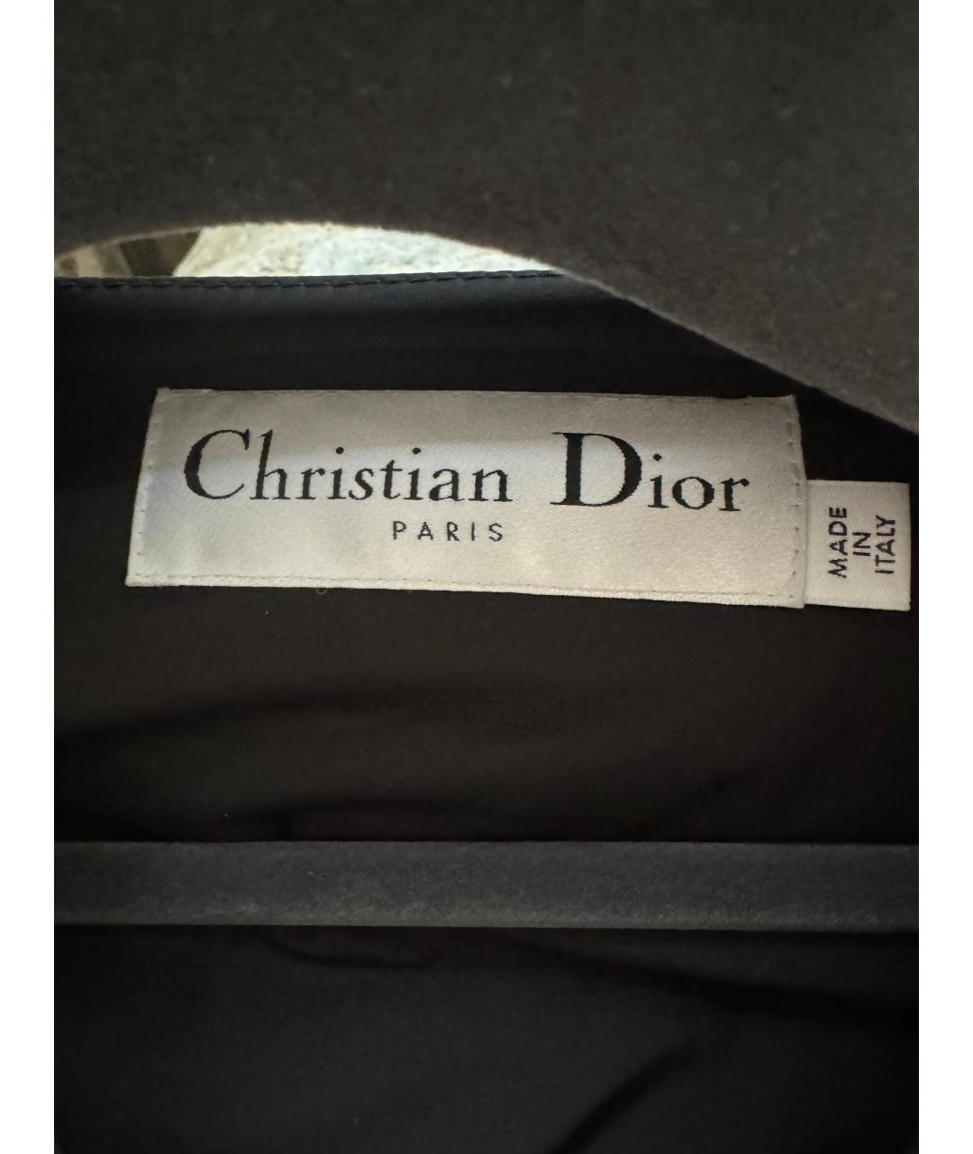 CHRISTIAN DIOR Черный полиэстеровый пуховик, фото 3