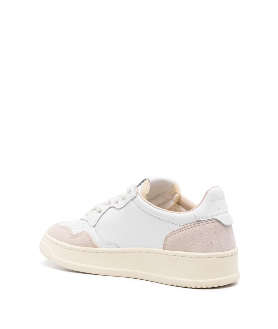 AUTRY Белые кожаные кроссовки, фото 3