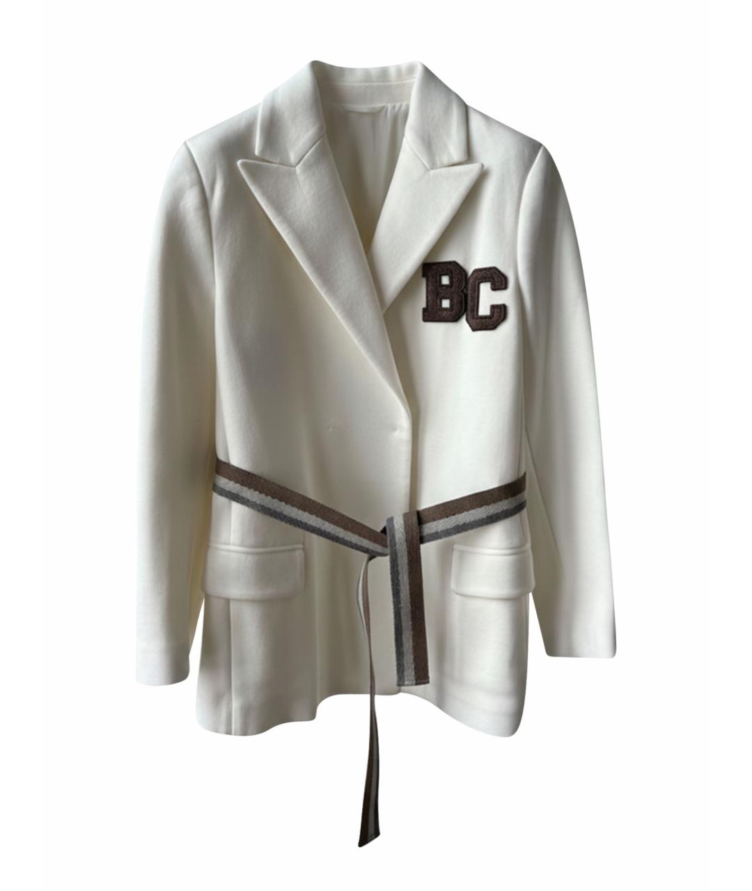 BRUNELLO CUCINELLI Белый вискозный жакет / жилет, фото 1