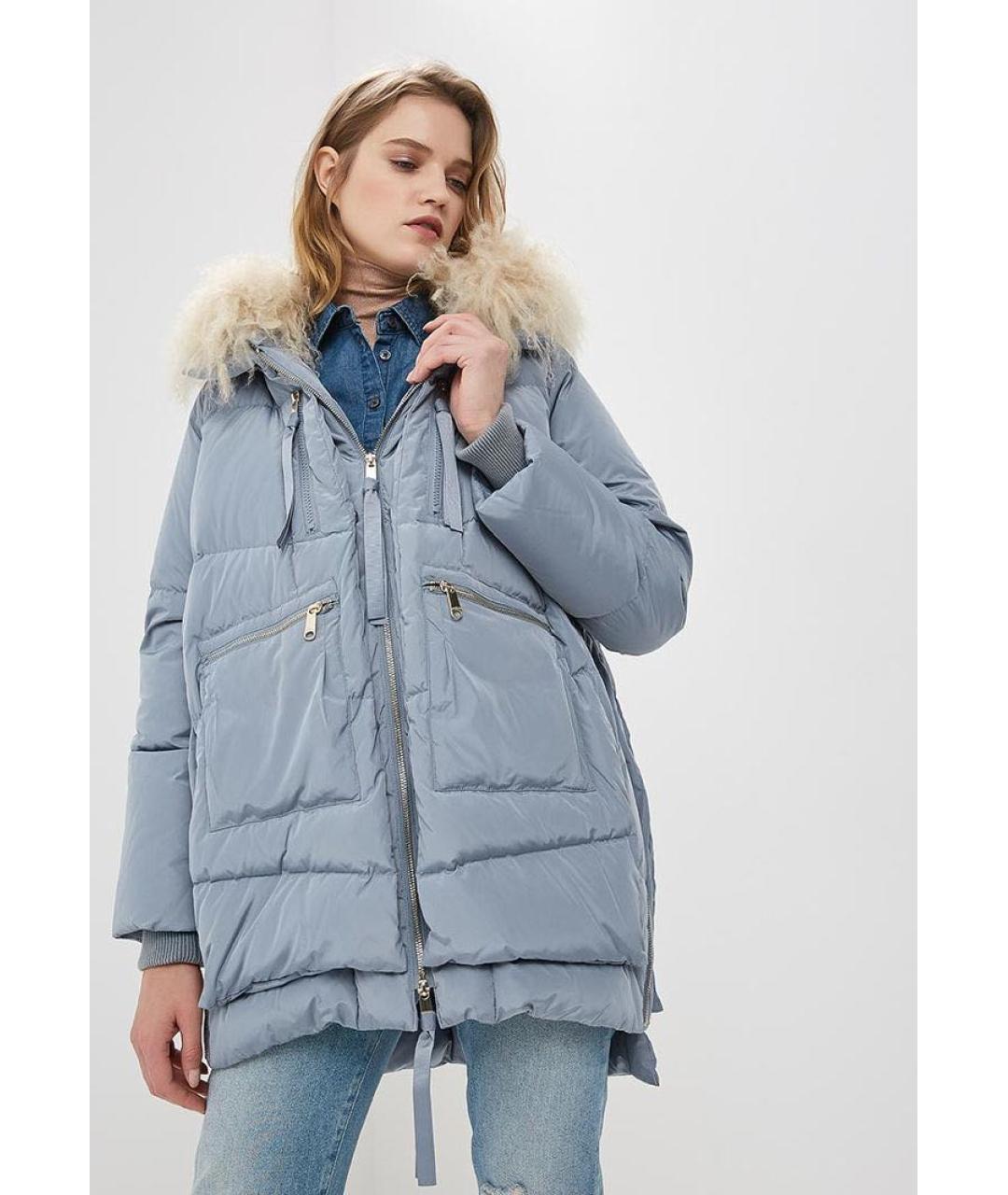 MAX&CO Голубой пуховик, фото 8