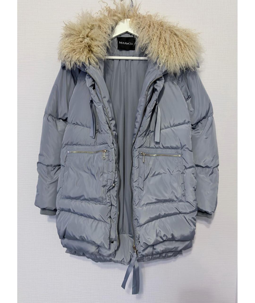 MAX&CO Голубой пуховик, фото 9