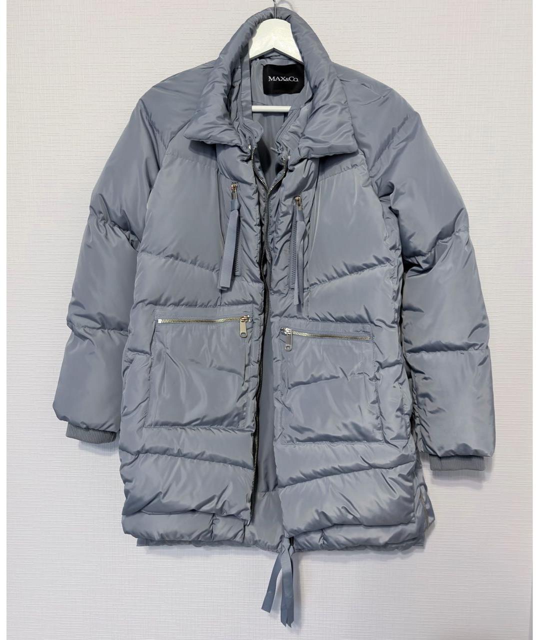 MAX&CO Голубой пуховик, фото 7