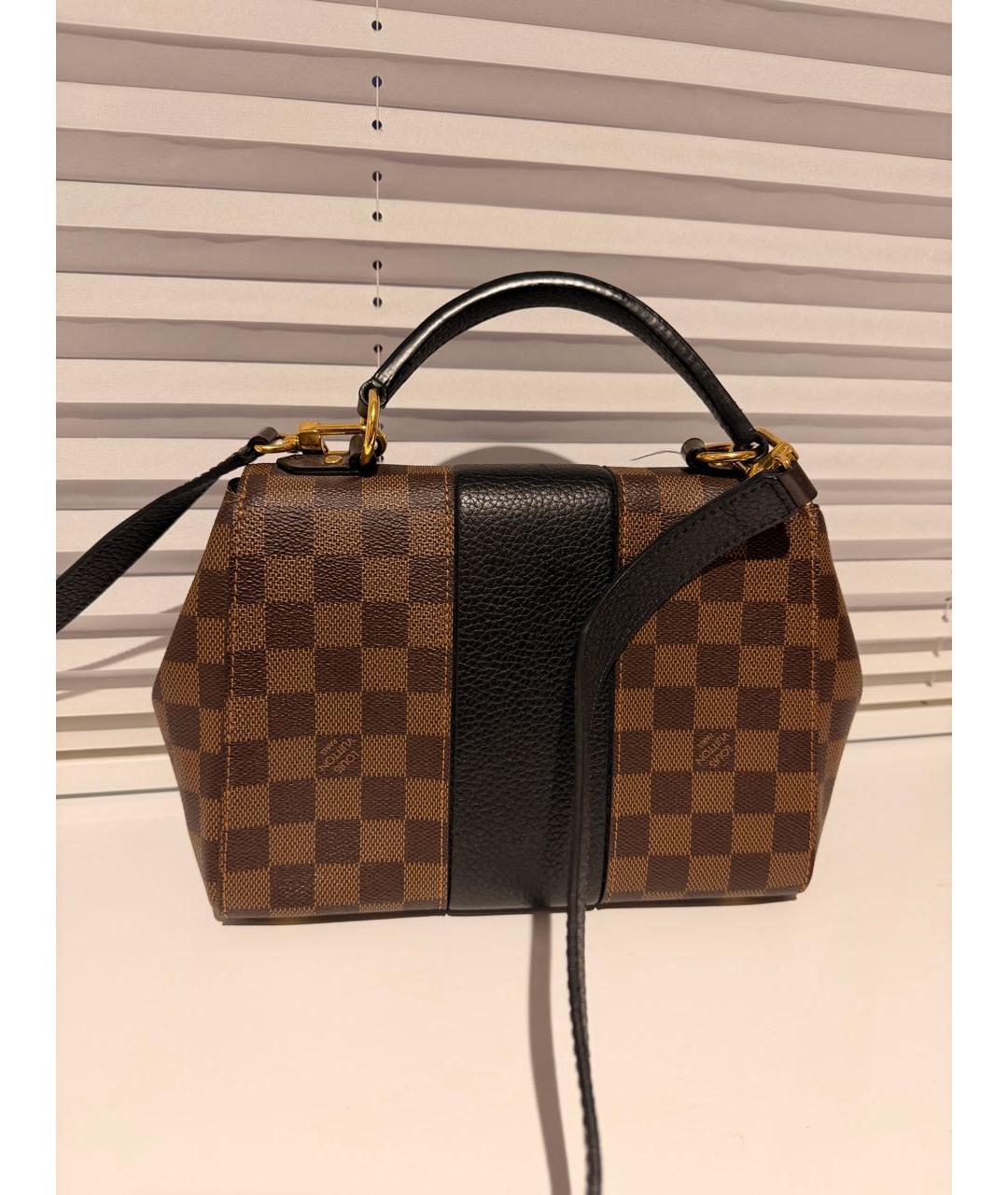 LOUIS VUITTON Коричневая сумка с короткими ручками, фото 2