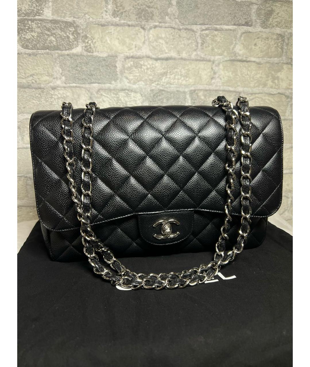 CHANEL Черная сумка через плечо, фото 3