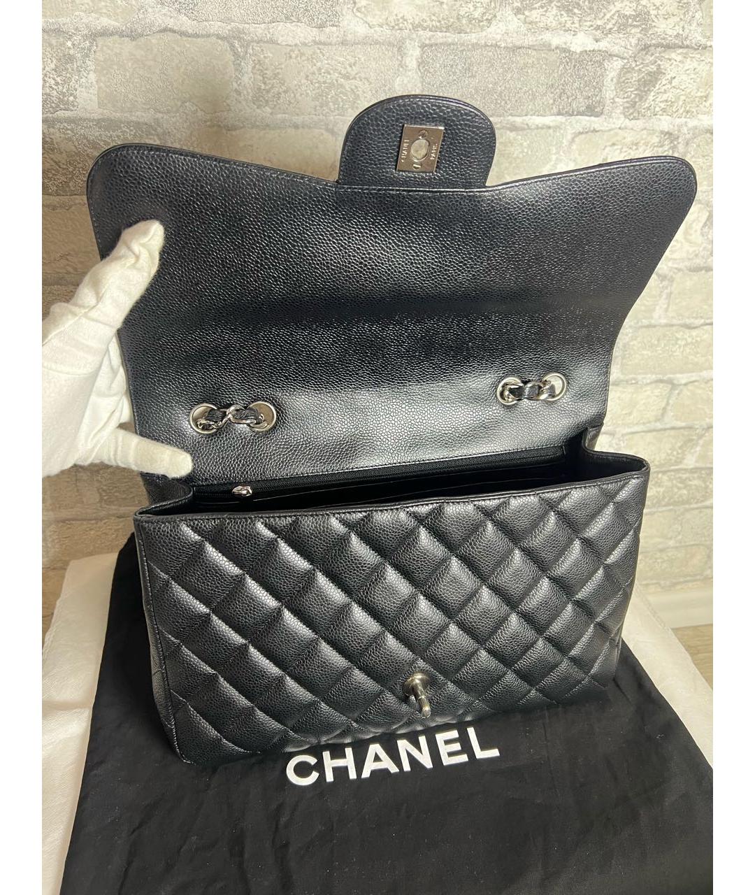 CHANEL Черная сумка через плечо, фото 7