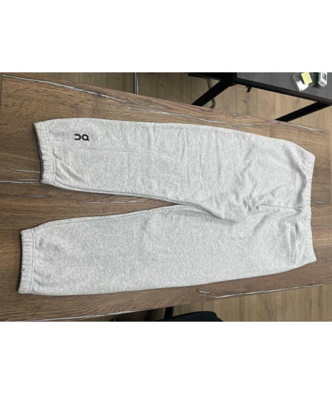 ON Серебряные хлопковые повседневные брюки, фото 2