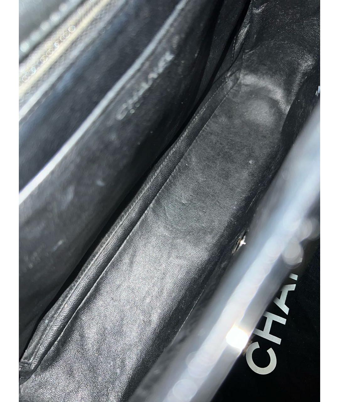 CHANEL Черная сумка через плечо, фото 8