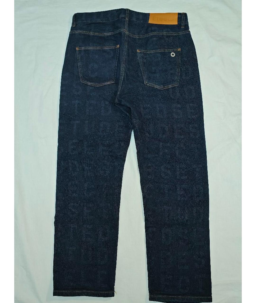 ETUDES Темно-синие хлопковые джинсы, фото 2