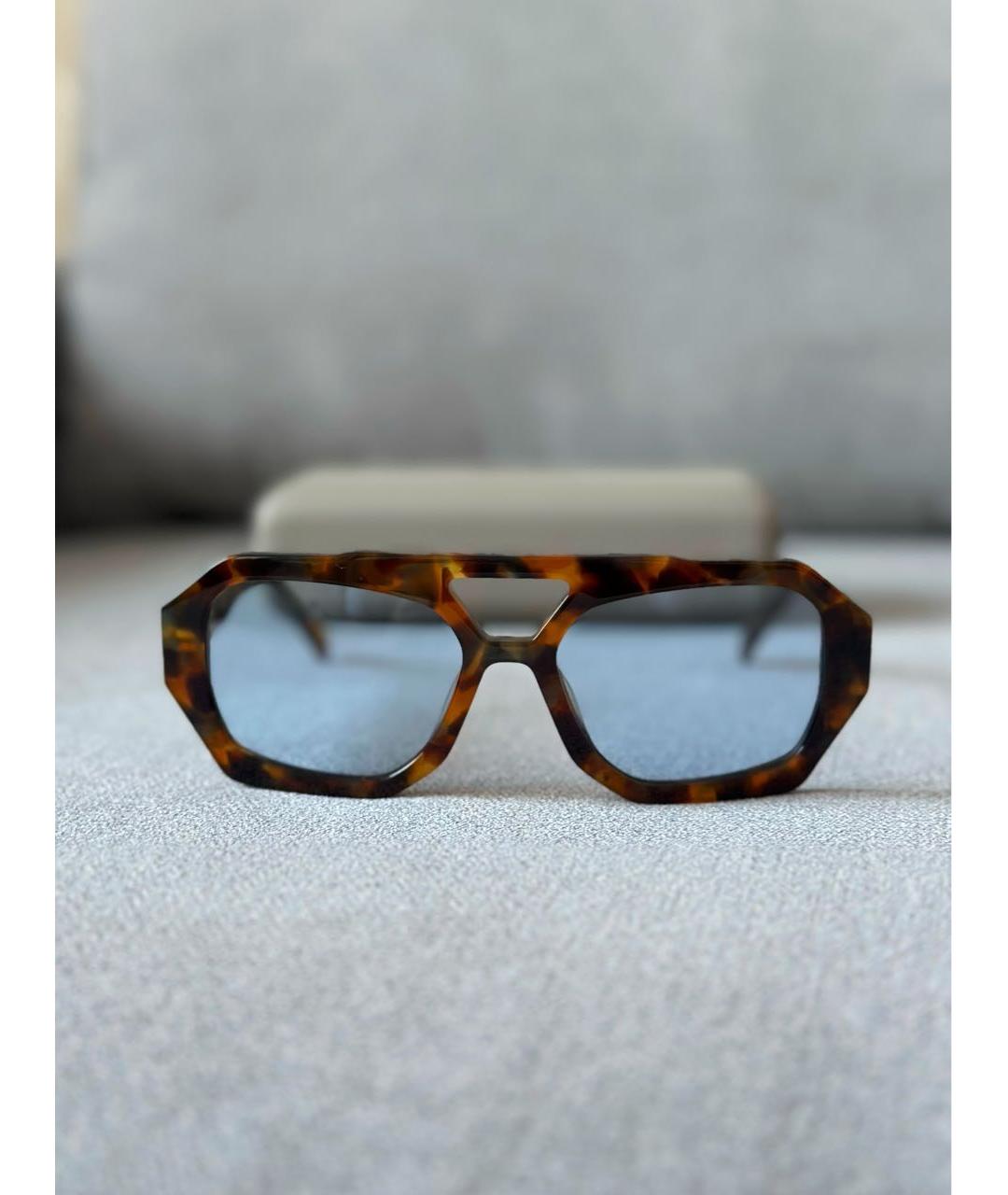 Vehla Коричневые пластиковые солнцезащитные очки, фото 3