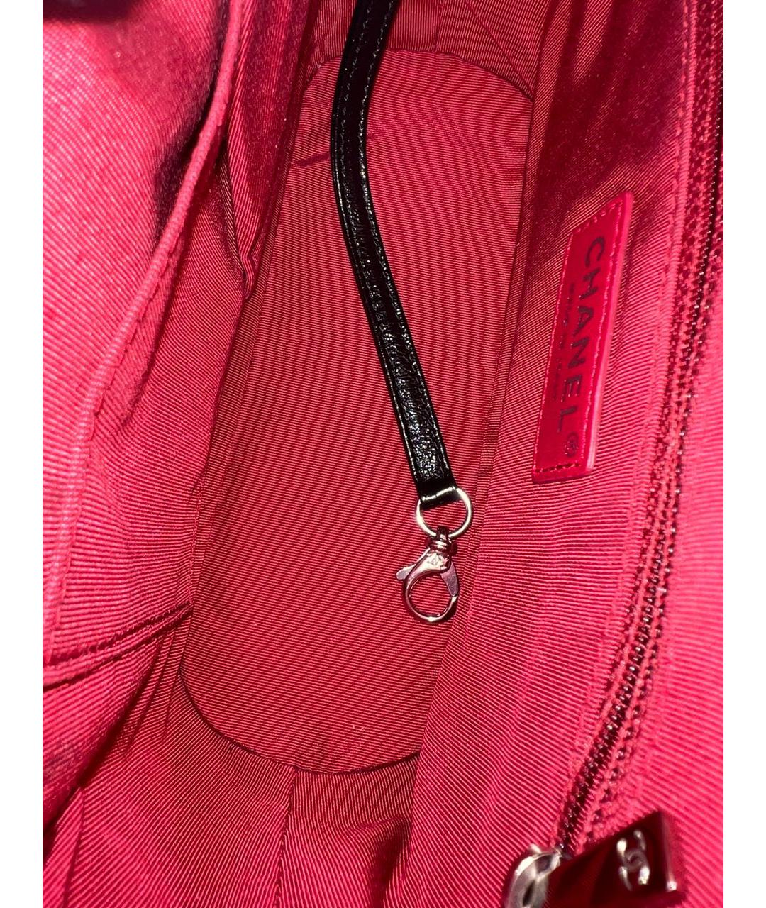 CHANEL Белая кожаная сумка через плечо, фото 7