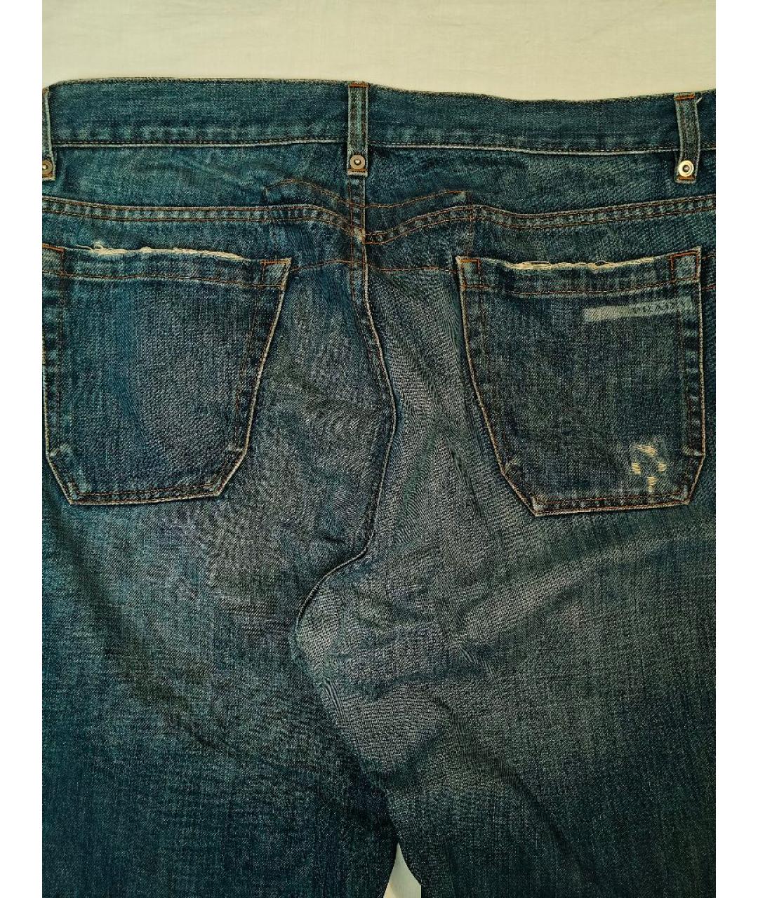 PRADA Синие хлопковые джинсы, фото 3