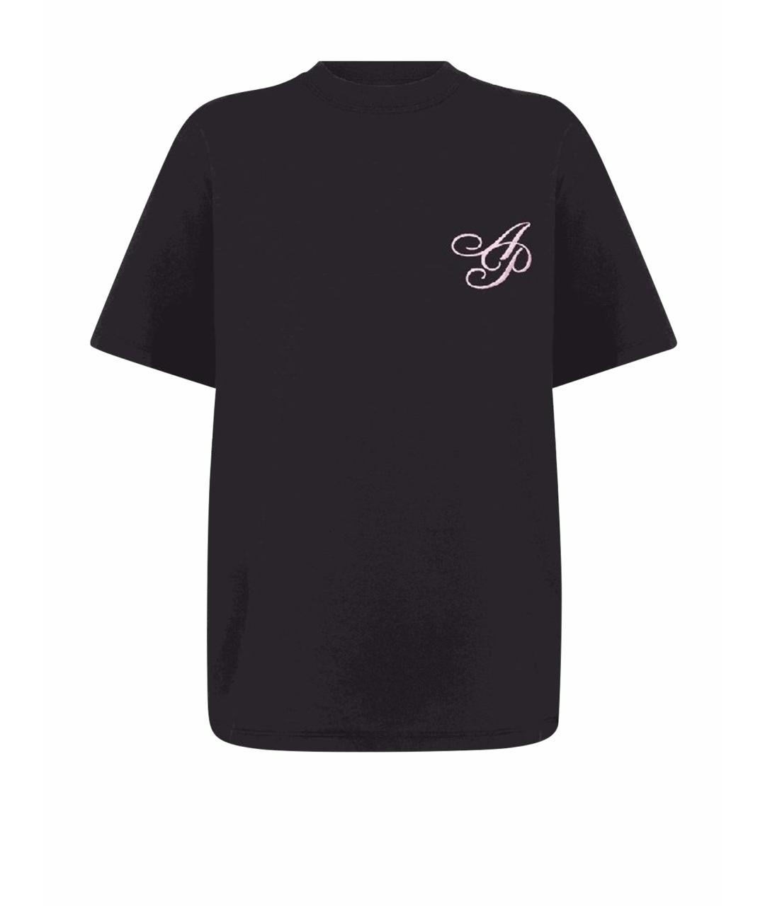 AGENT PROVOCATEUR Черная хлопковая футболка, фото 1