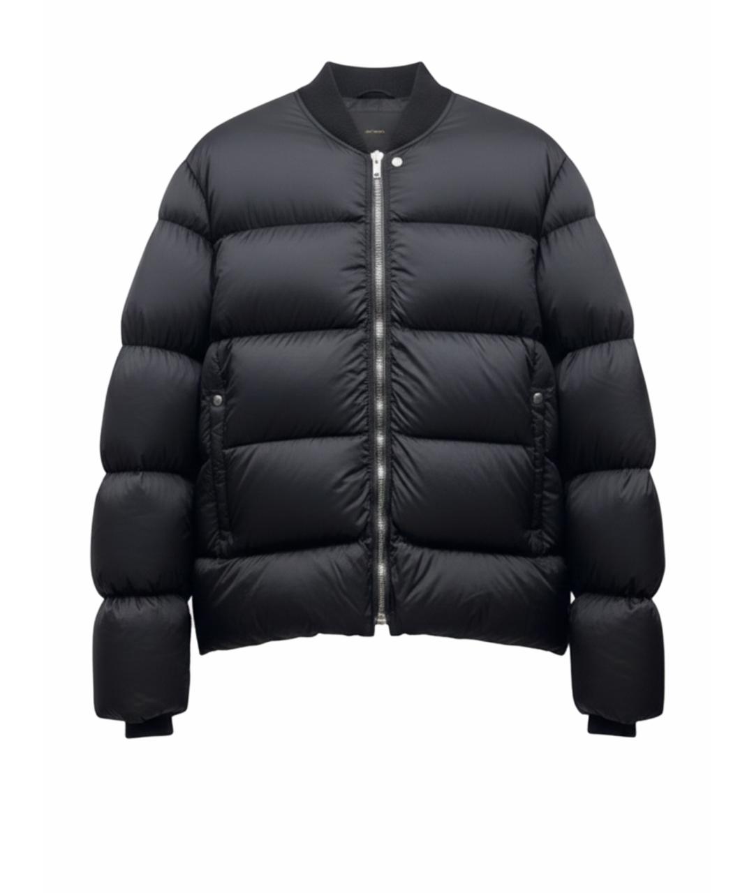 RICK OWENS Черный пуховик, фото 1