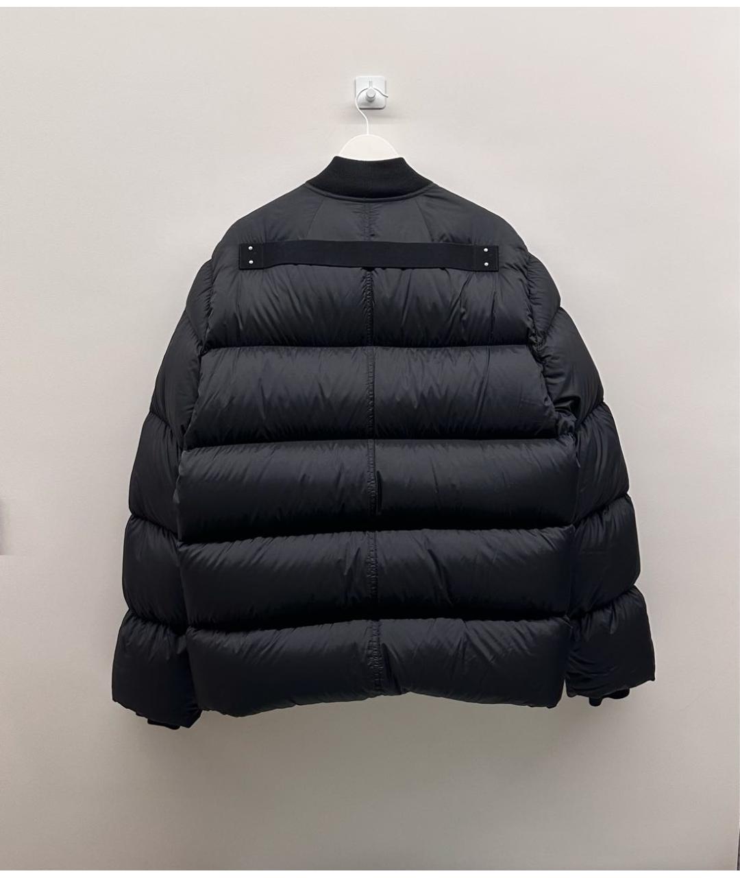 RICK OWENS Черный пуховик, фото 2