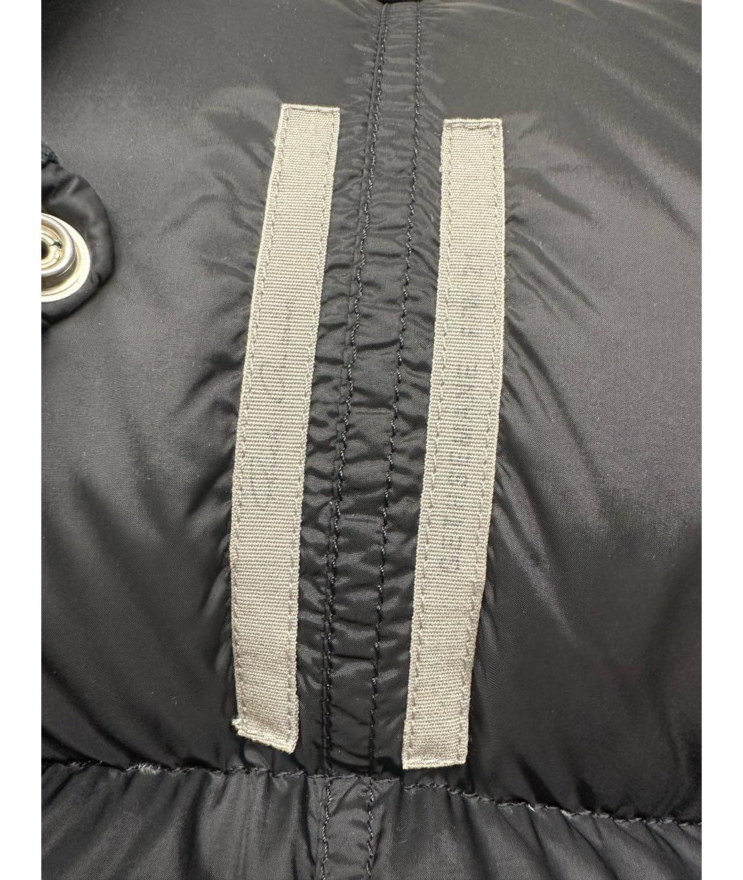 RICK OWENS Черный пуховик, фото 3