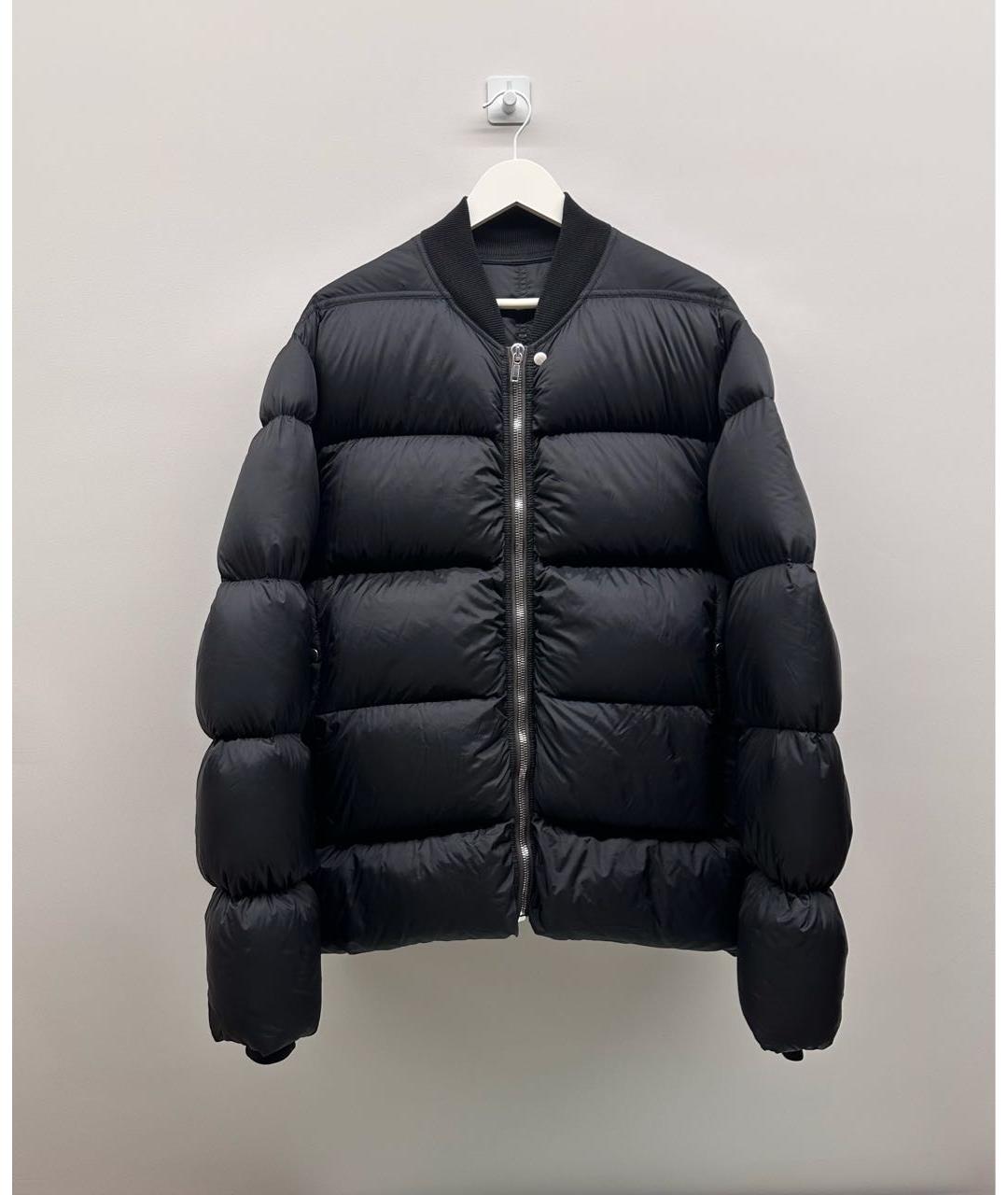 RICK OWENS Черный пуховик, фото 5