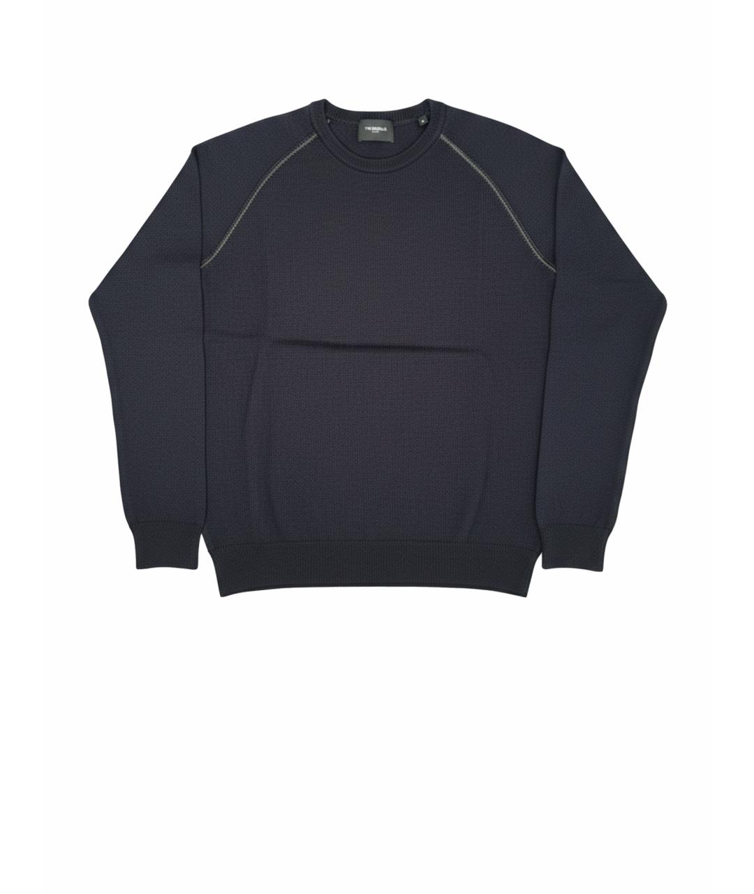 THE KOOPLES Темно-синий шерстяной джемпер / свитер, фото 1